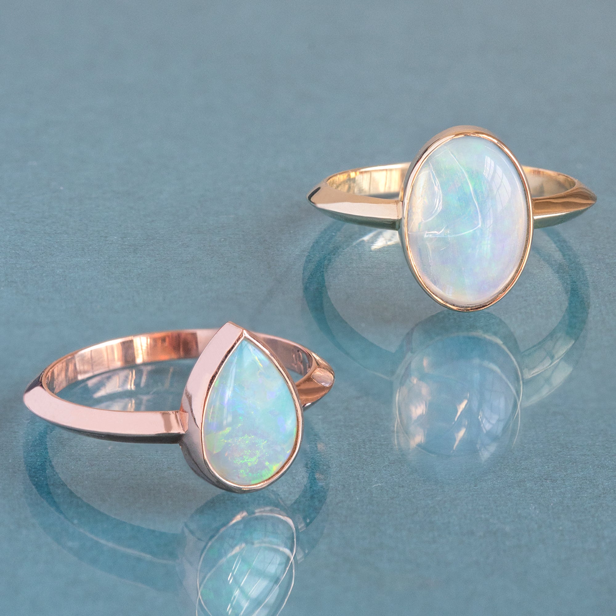 Design Your Own Custom | Australian Opal Engagement Ring
