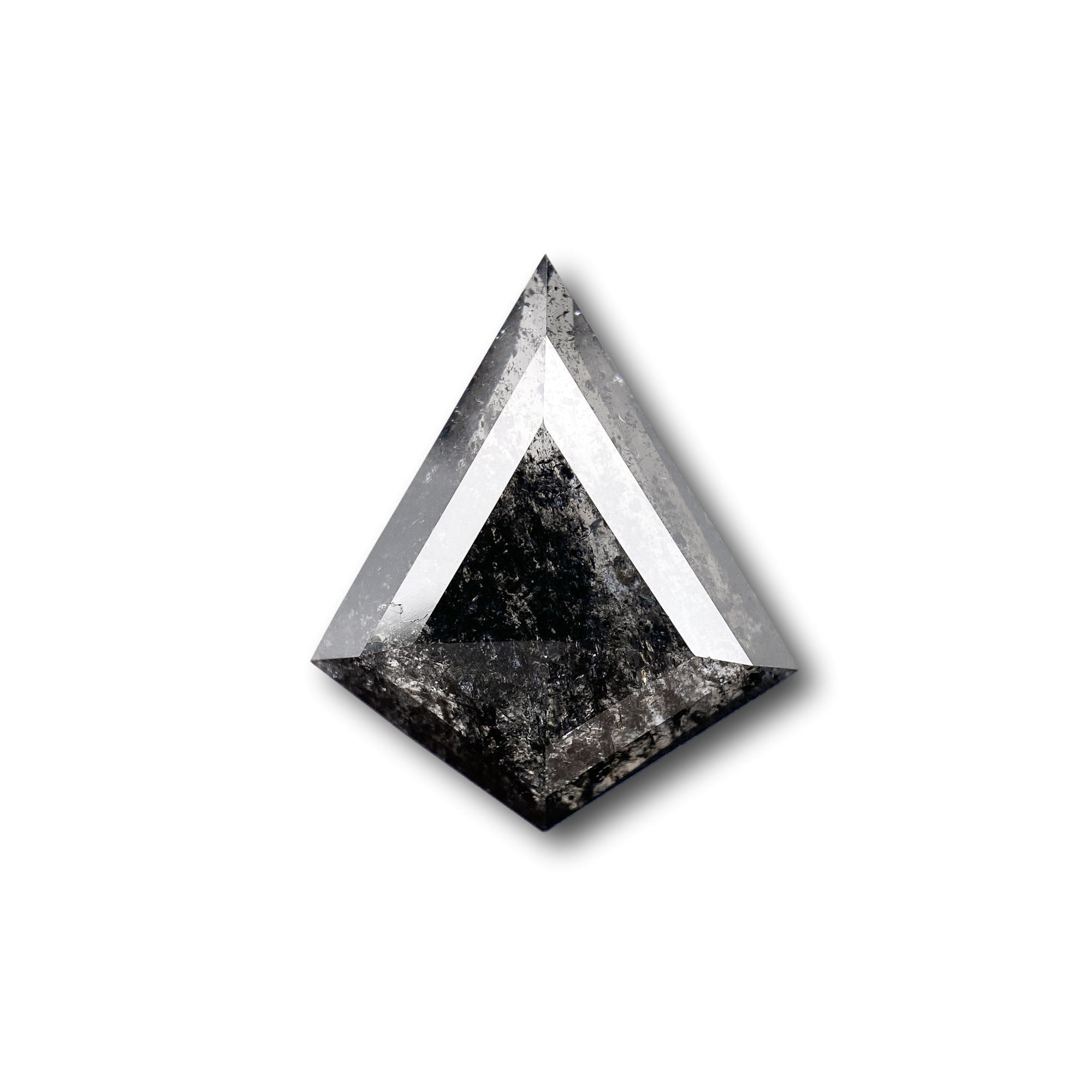 5.13ct | Salt & Pepper Kite Shape Step Cut Diamond