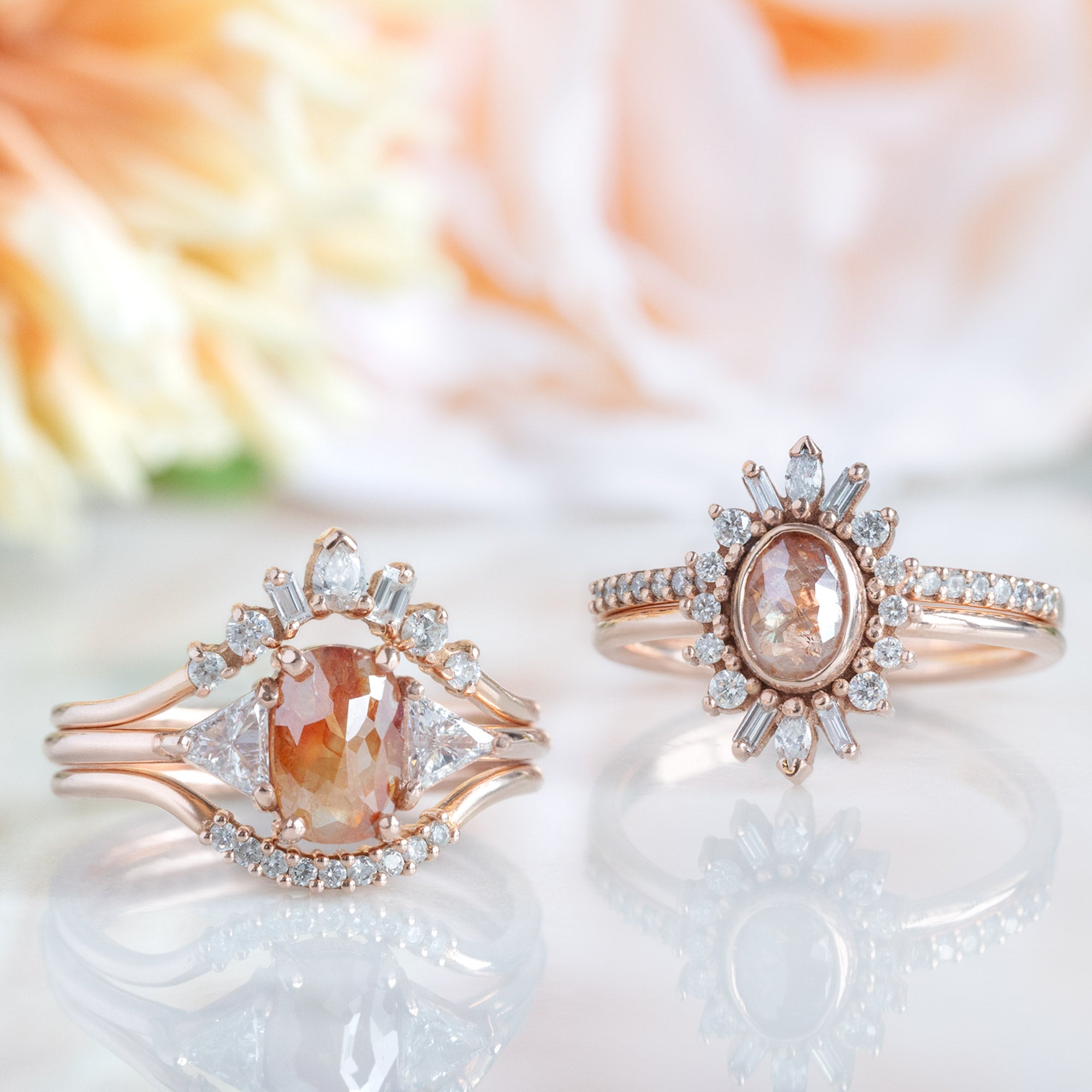 Design Your Own Custom | Red Diamond Engagement Ring