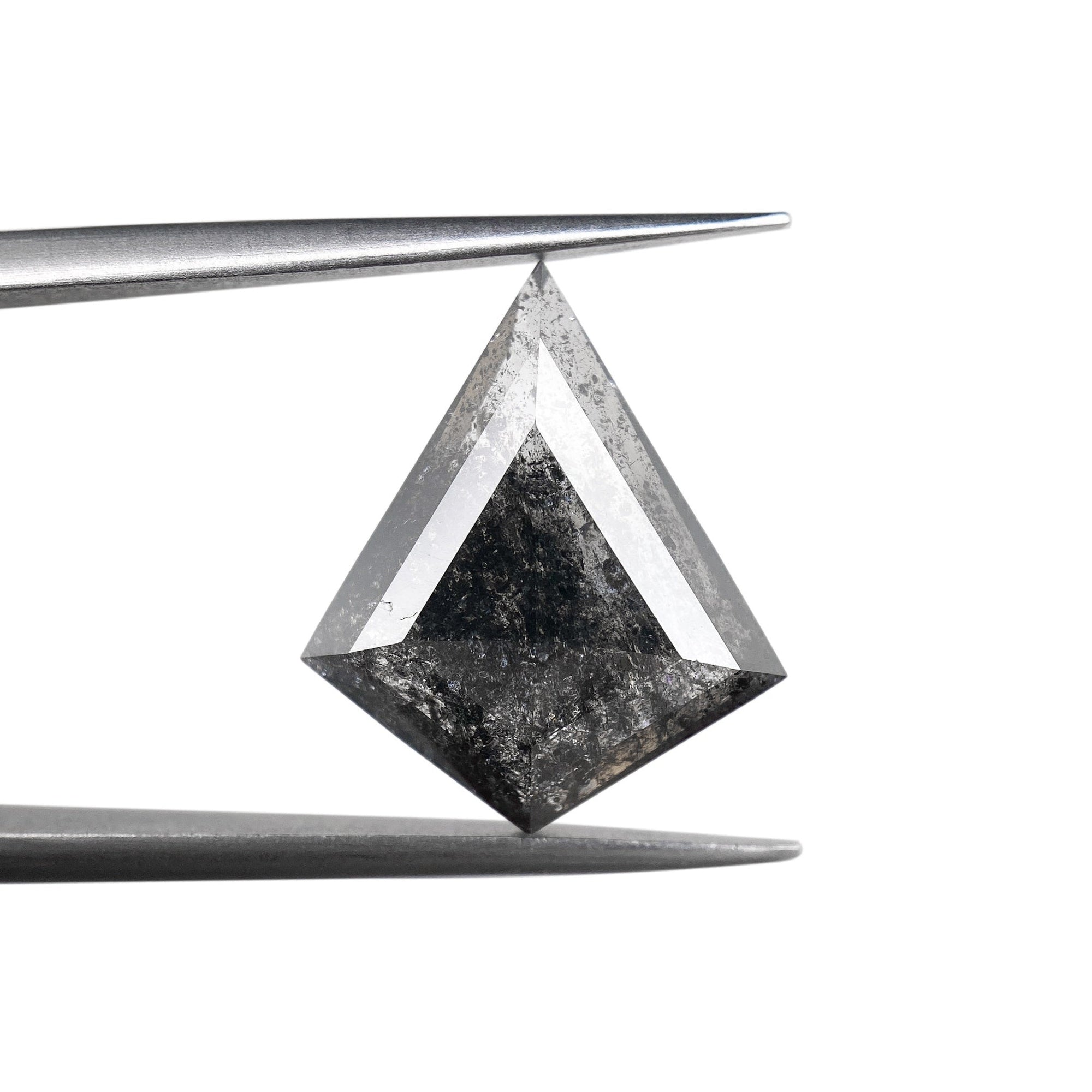 5.13ct | Salt & Pepper Kite Shape Step Cut Diamond