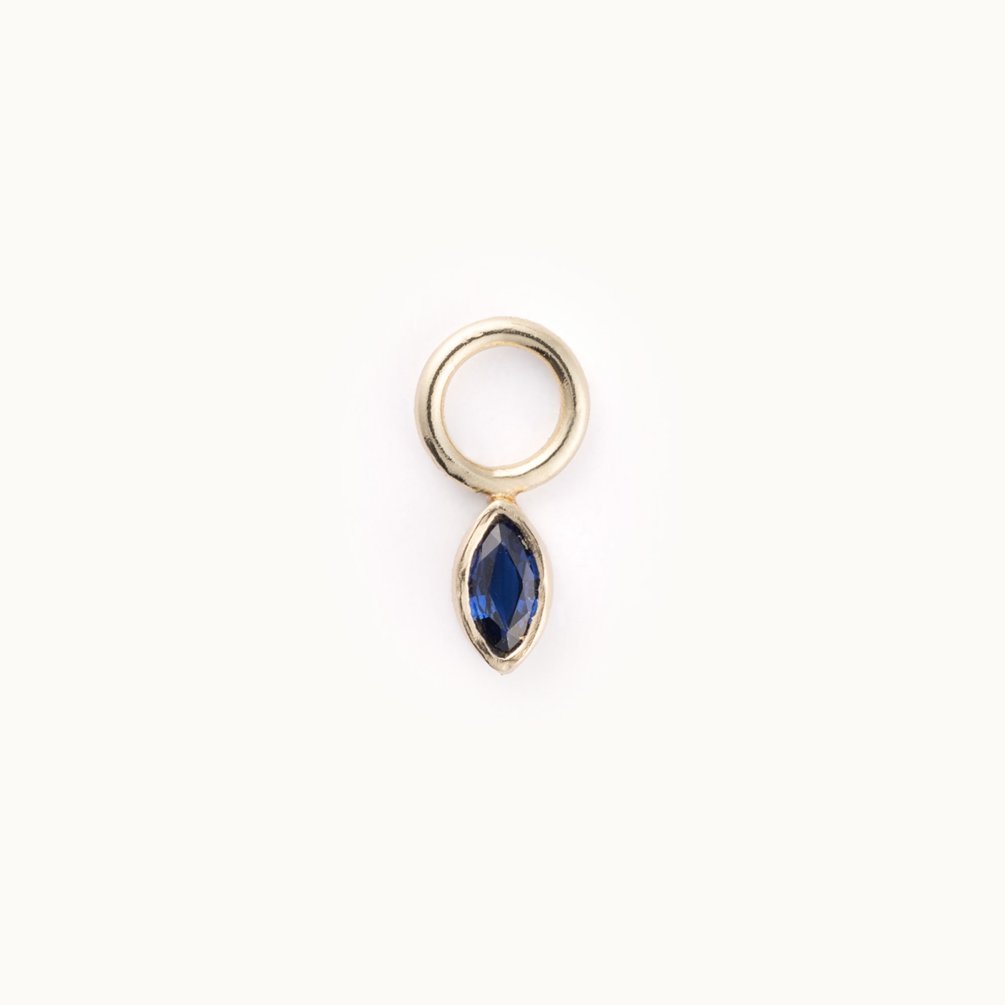 Bezel Charm | Yellow Gold