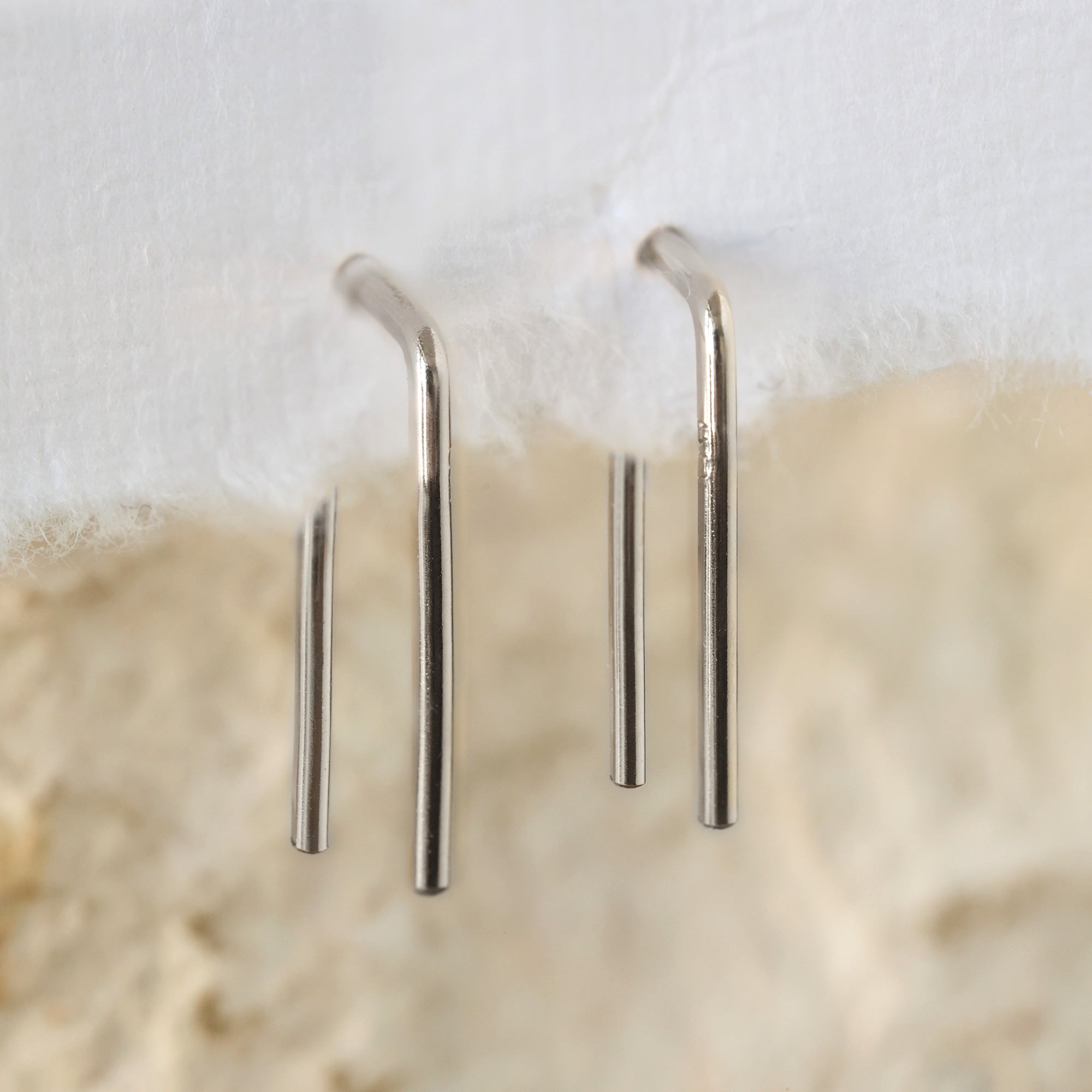 The Staple Hoop Earrings | Yellow, Rose, White or Sterling Silver