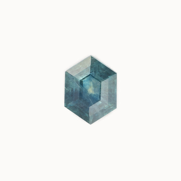 Blue Sapphires - Hexagon