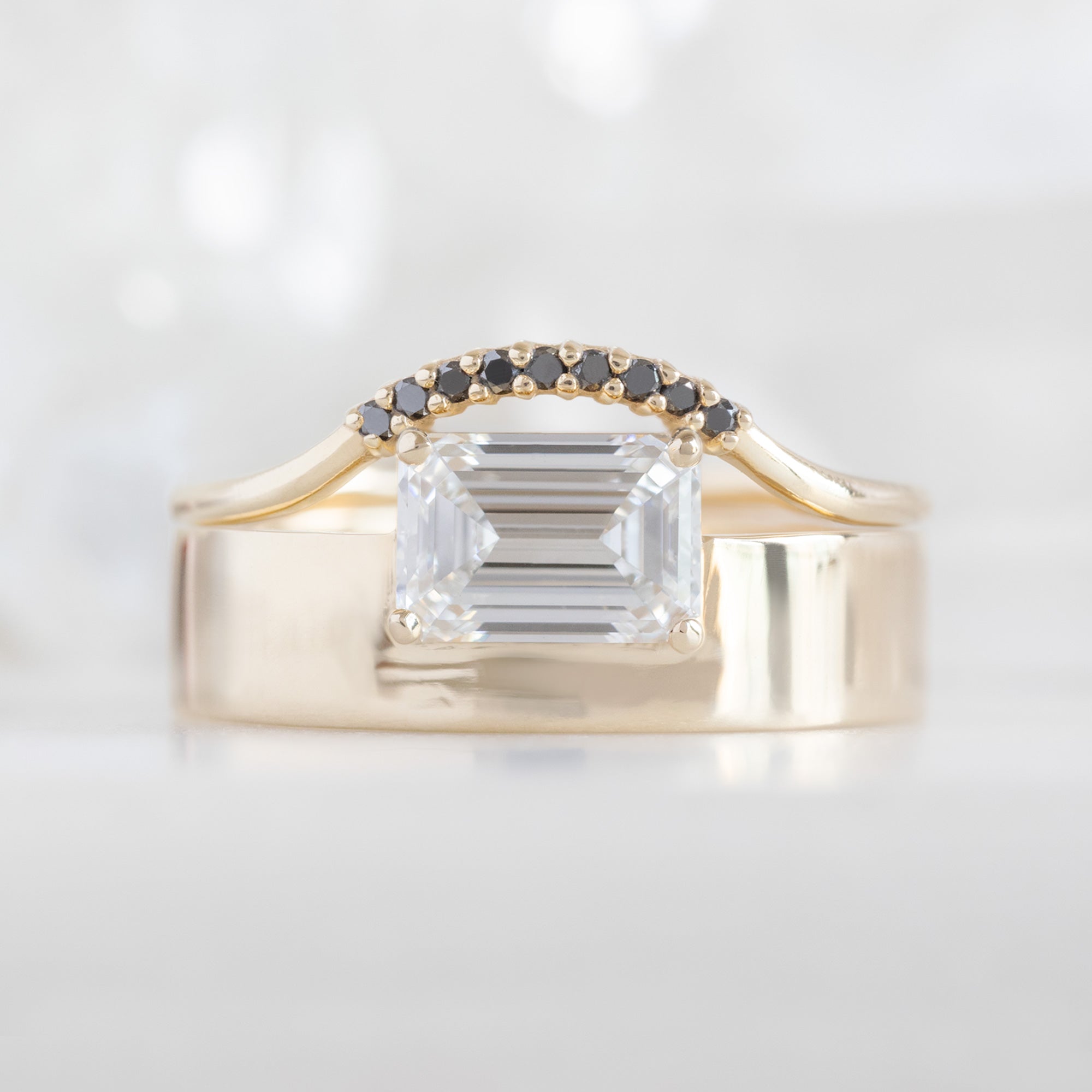 Design Your Own Custom | White Diamond Engagement Ring