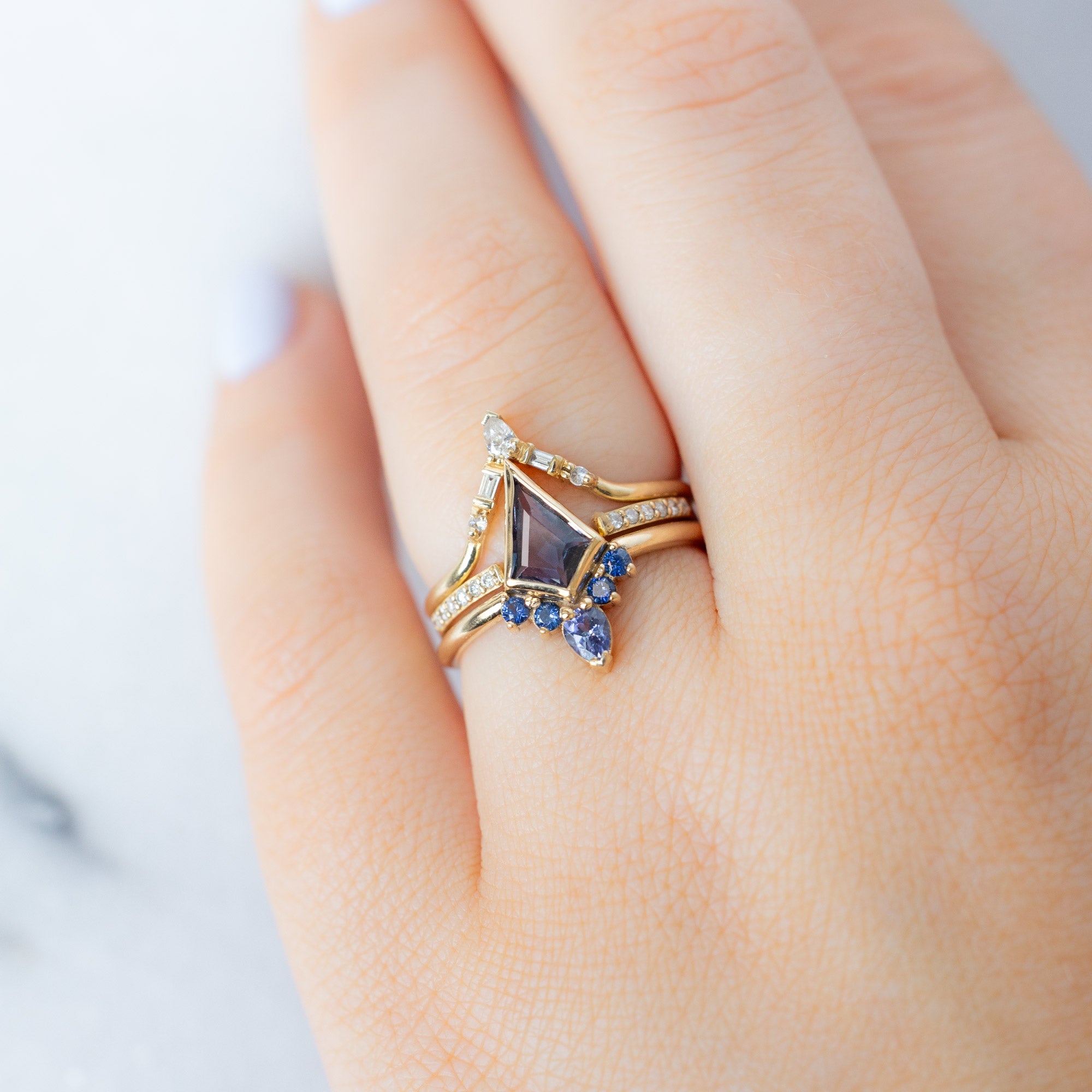 buy:white-diamond-tiara-stacking-band-14k-or-18k-yellow-gold,open-cuff-white-diamond-pave-stacking-band-14k-or-18k-yellow-gold,the-watercolor-aster-ring-0-83ct-violet-kite-sapphire-in-14k-yellow-gold