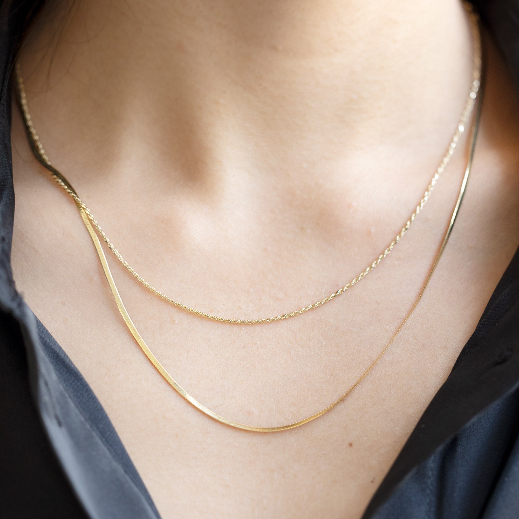 buy:the-boyfriend-rope-chain-necklace-14k-yellow-gold,the-herringbone-chain-necklace-14k-yellow-gold