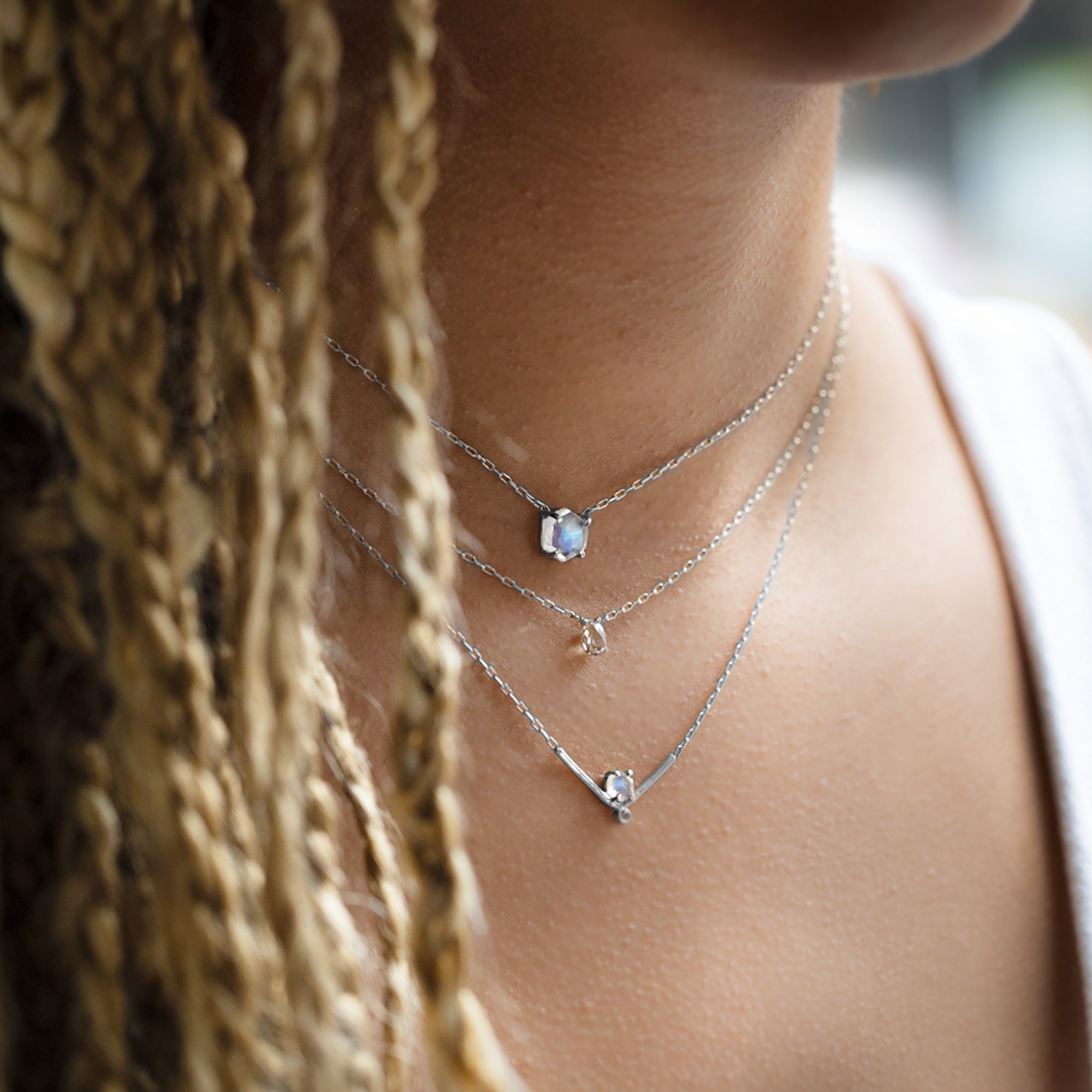 buy:the-hexagon-moonstone-diamond-necklace-sterling-silver,the-hexagon-moonstone-necklace-sterling-silver
