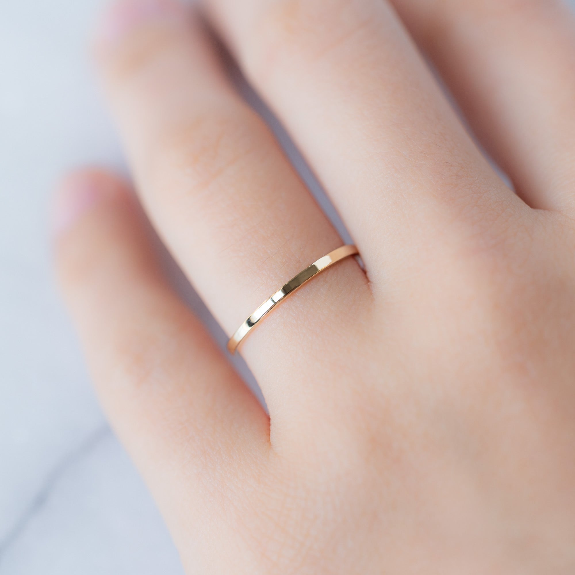 The Gold Stacking Band | Yellow, Rose or White Gold