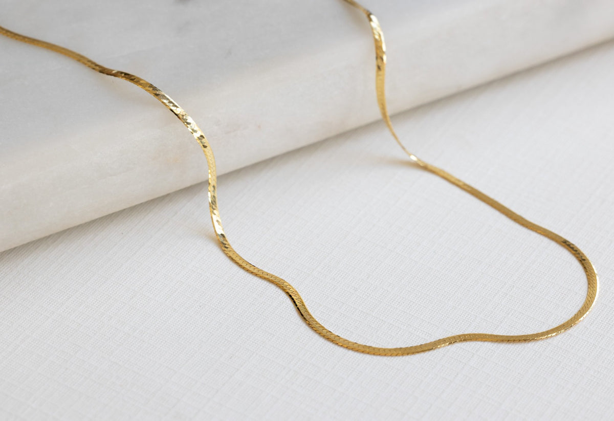 Necklace Herringbone Chain