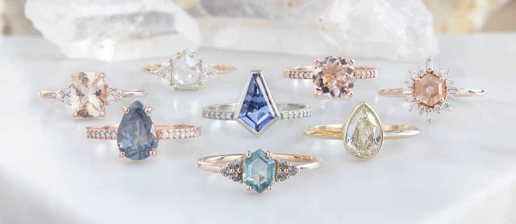Engagement ring deals designer online