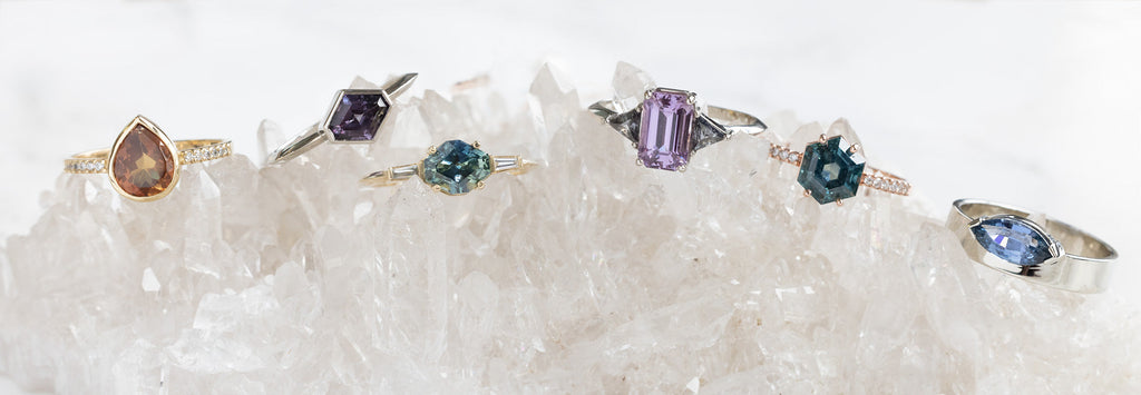 Sapphire Gemstone Engagement Rings