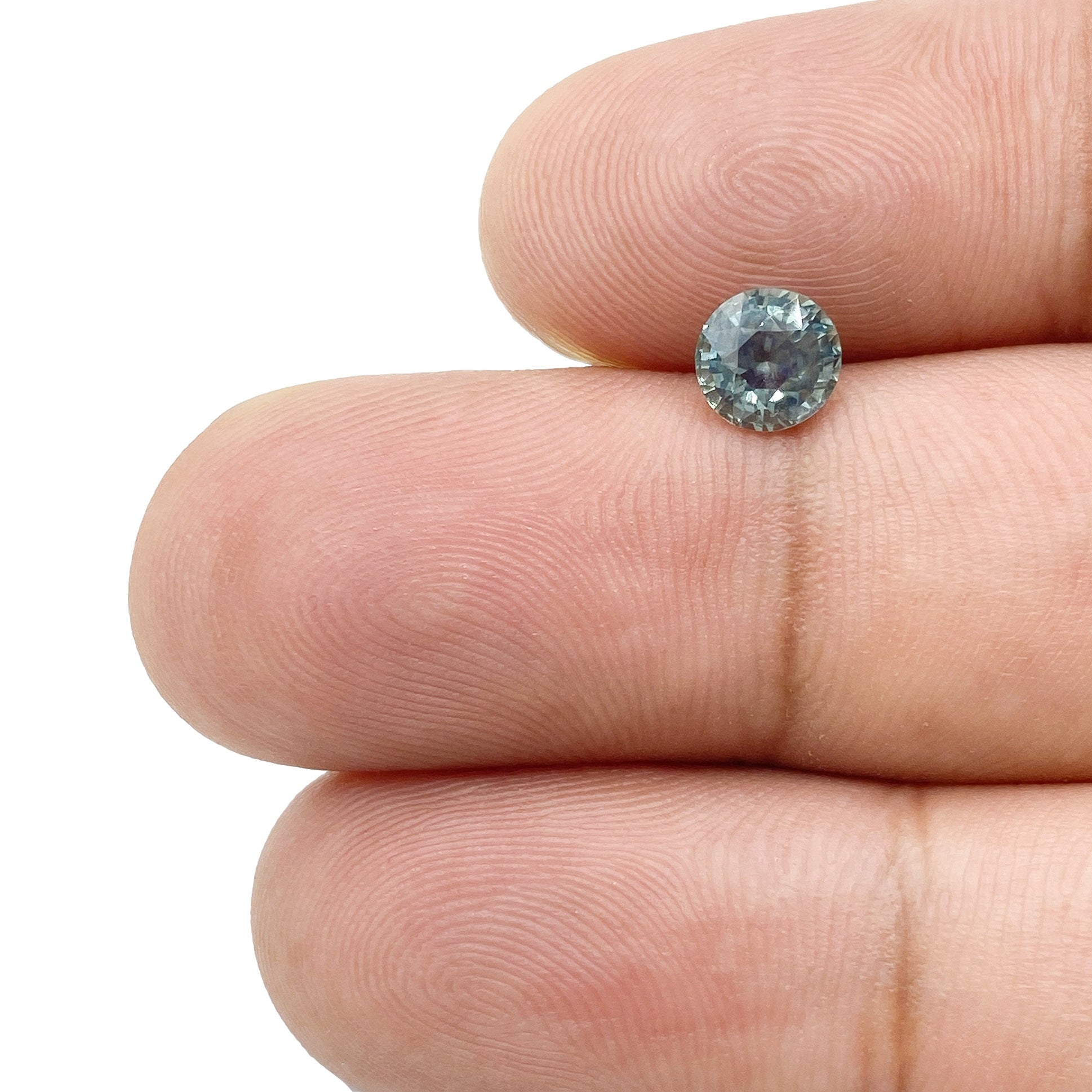 1.01ct | Brilliant Cut Round Shape Blue Montana Sapphire