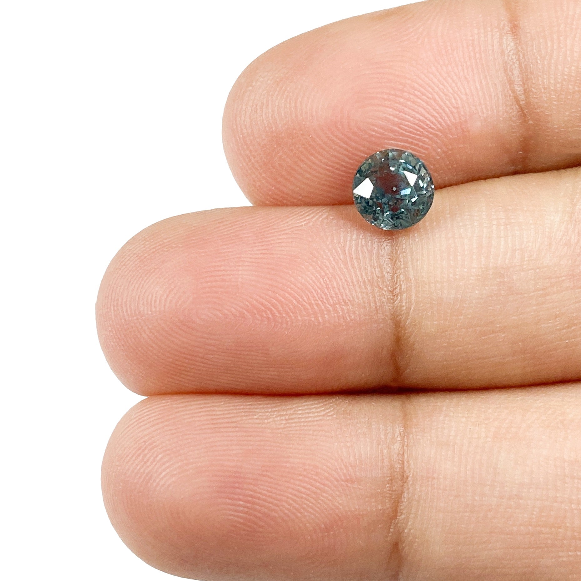 1.12ct | Brilliant Cut Round Shape Blue Montana Sapphire