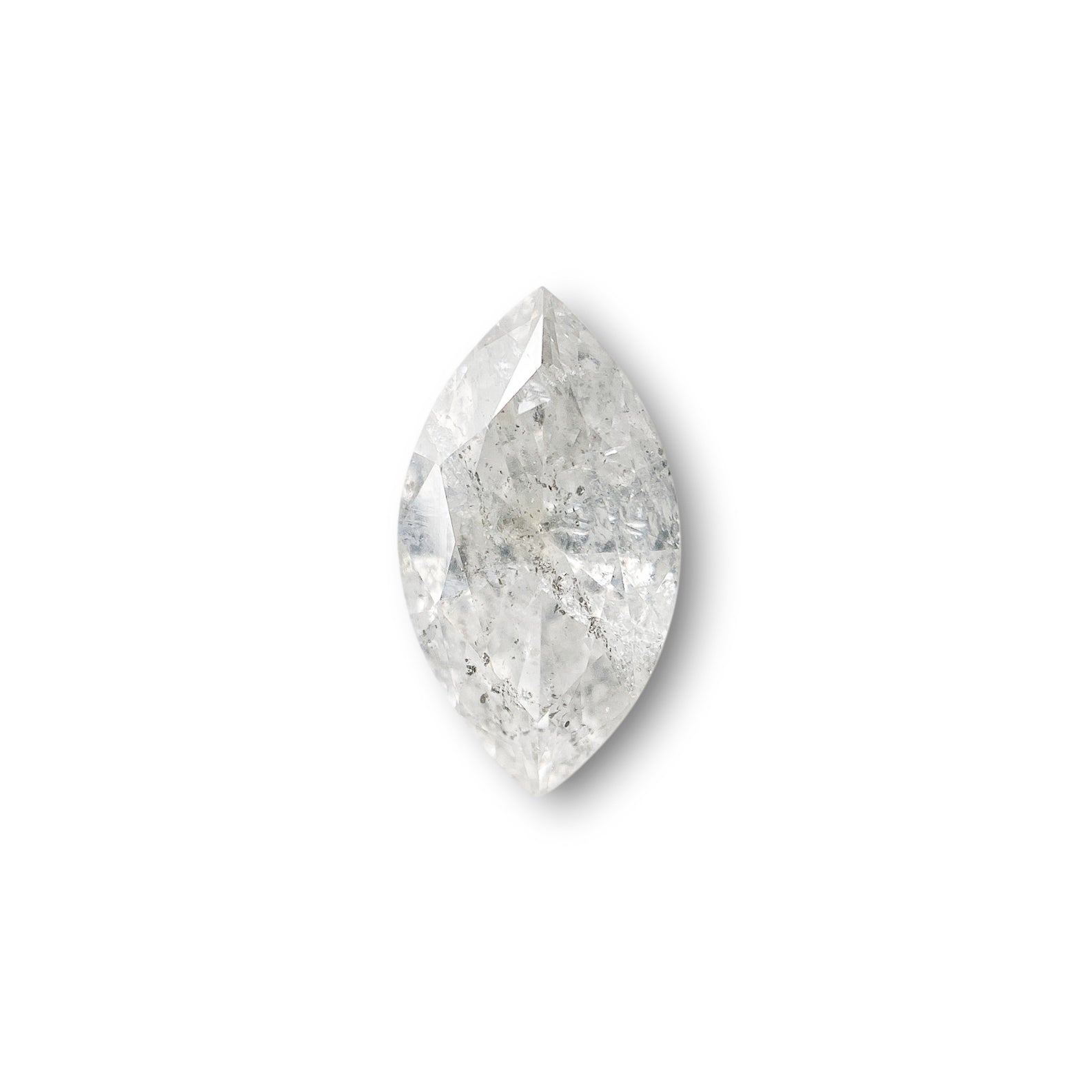 1.06ct | Salt & Pepper Marquise Shape Brilliant Cut Diamond