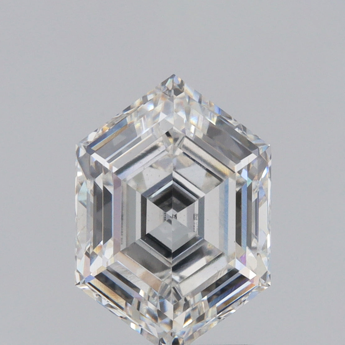2.02ct | F/VS1 Hexagon Shape Step Cut Lab Diamond (IGI)