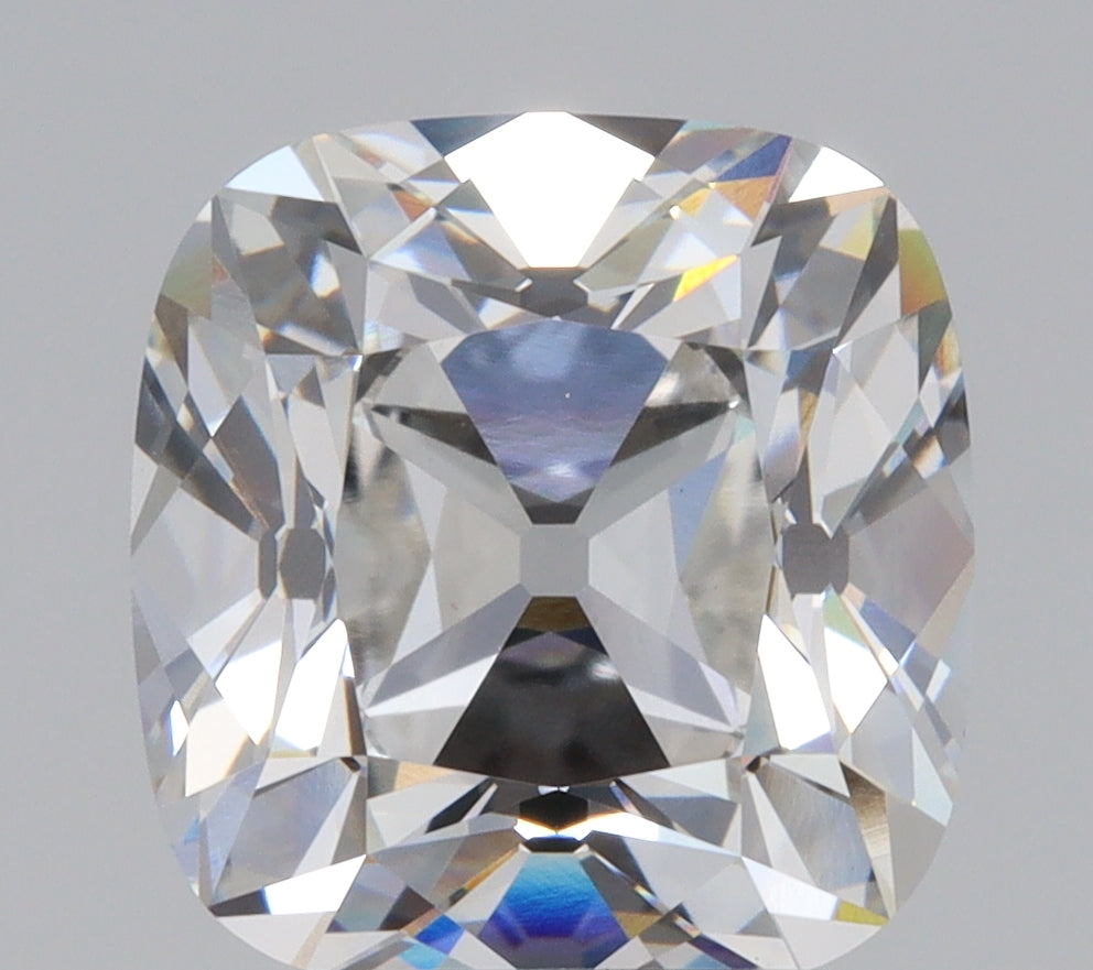 4.31ct | F/VS1 Cushion Shape Old Mine Cut Lab Diamond (IGI)