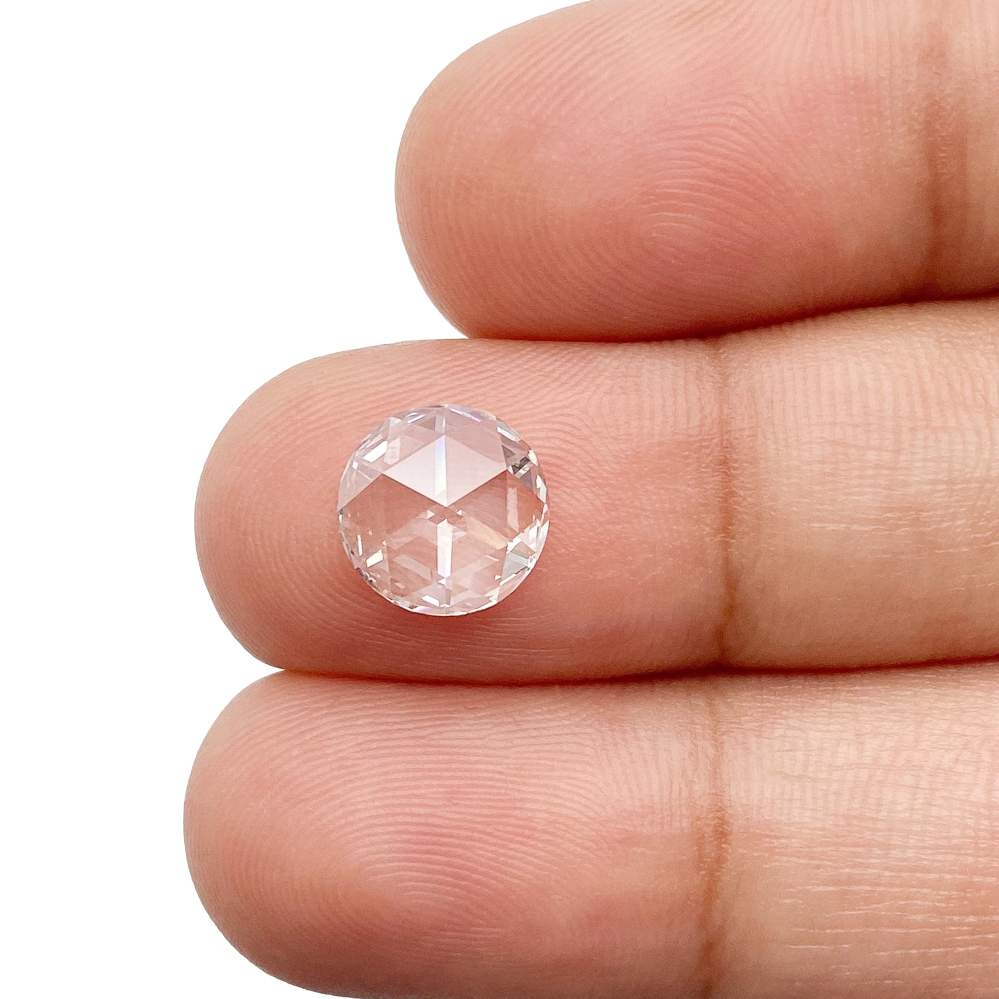 LITHOS Diamond Lab Diamond 1.21ct | F/VS1 Round Shape Rose Cut Lab Diamond (IGI)