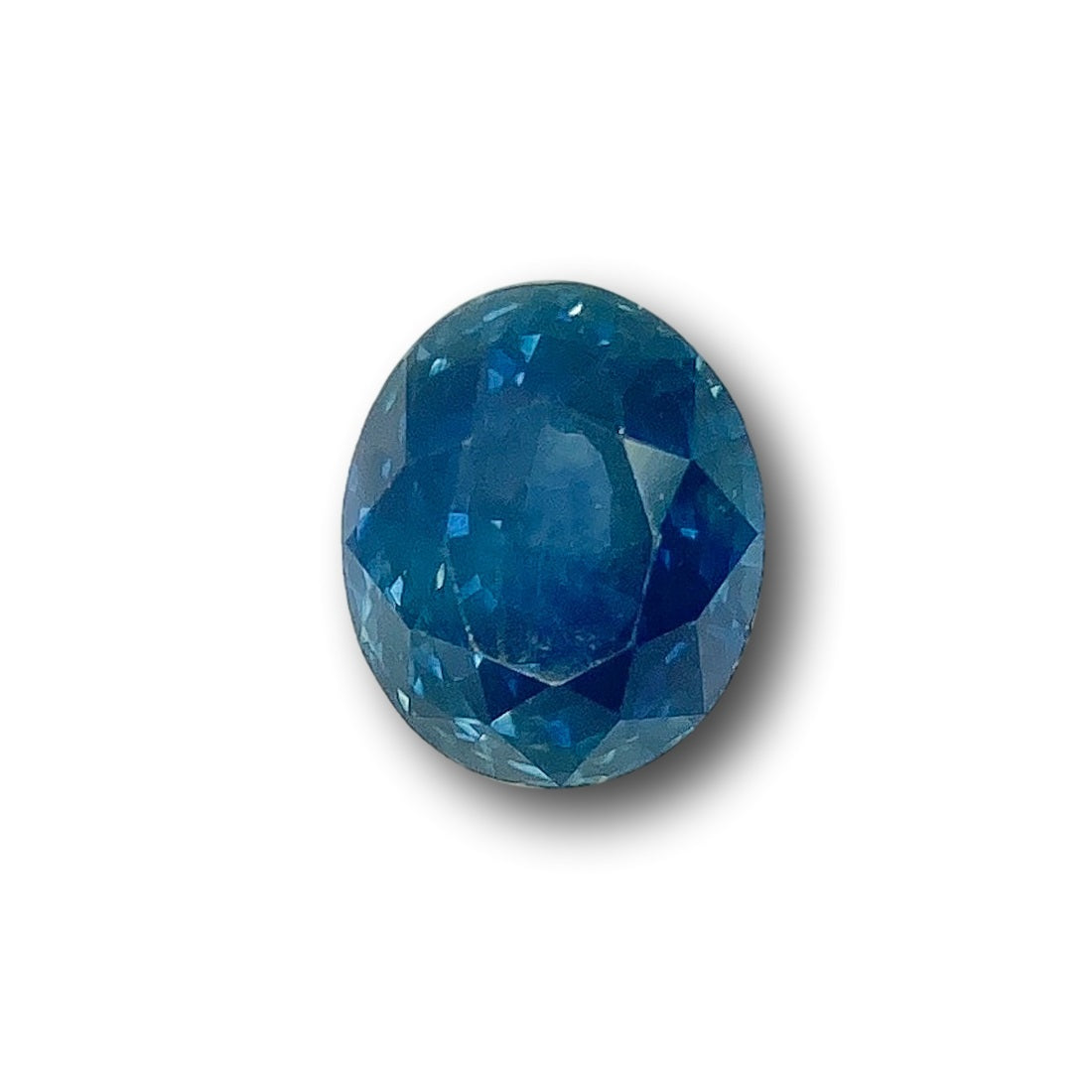 1.22ct | Brilliant Cut Oval Shape Blue Montana Sapphire
