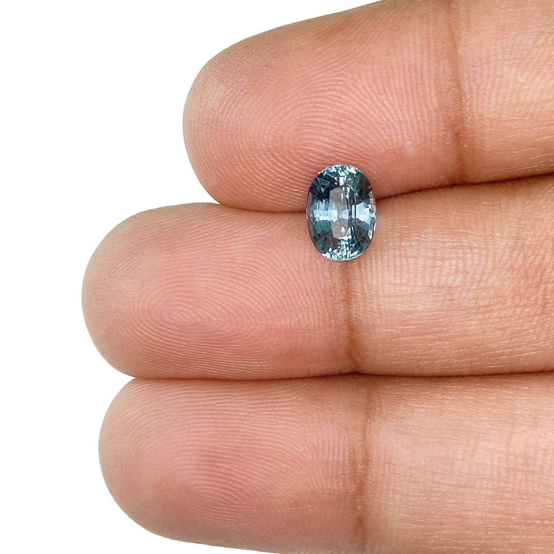 1.24ct | Brilliant Cut Oval Shape Blue Sapphire
