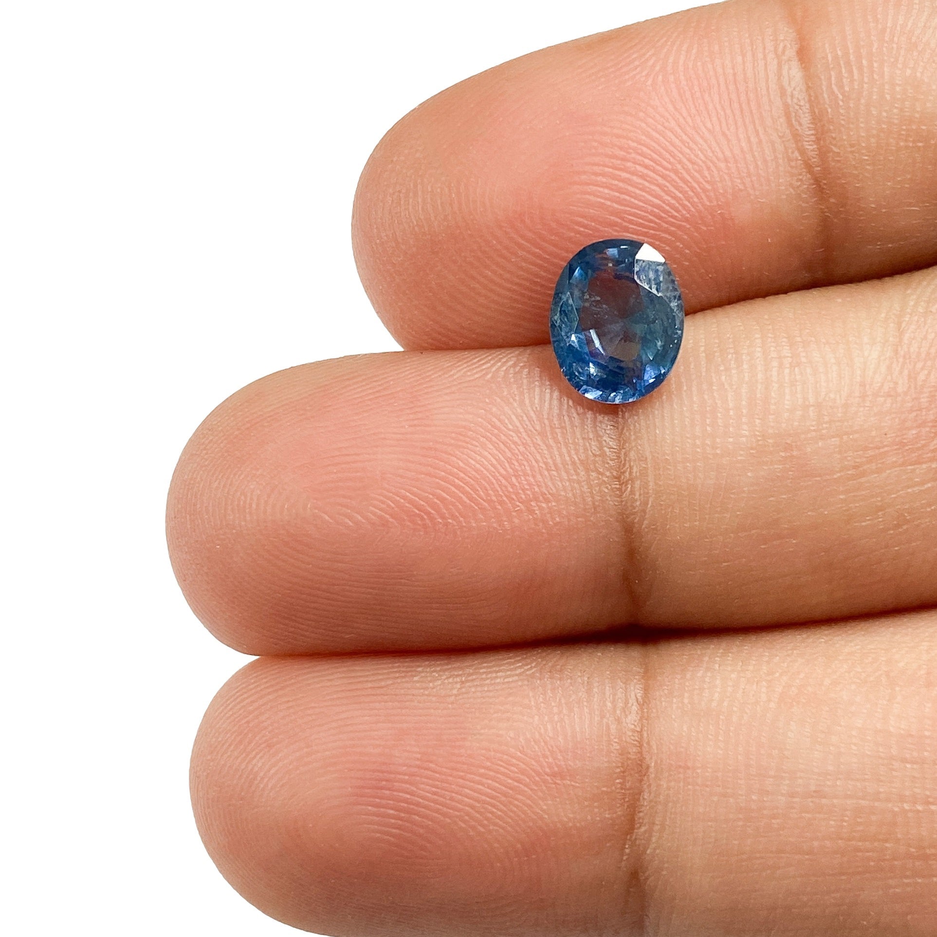 1.25ct | Brilliant Cut Oval Shape Blue Montana Sapphire