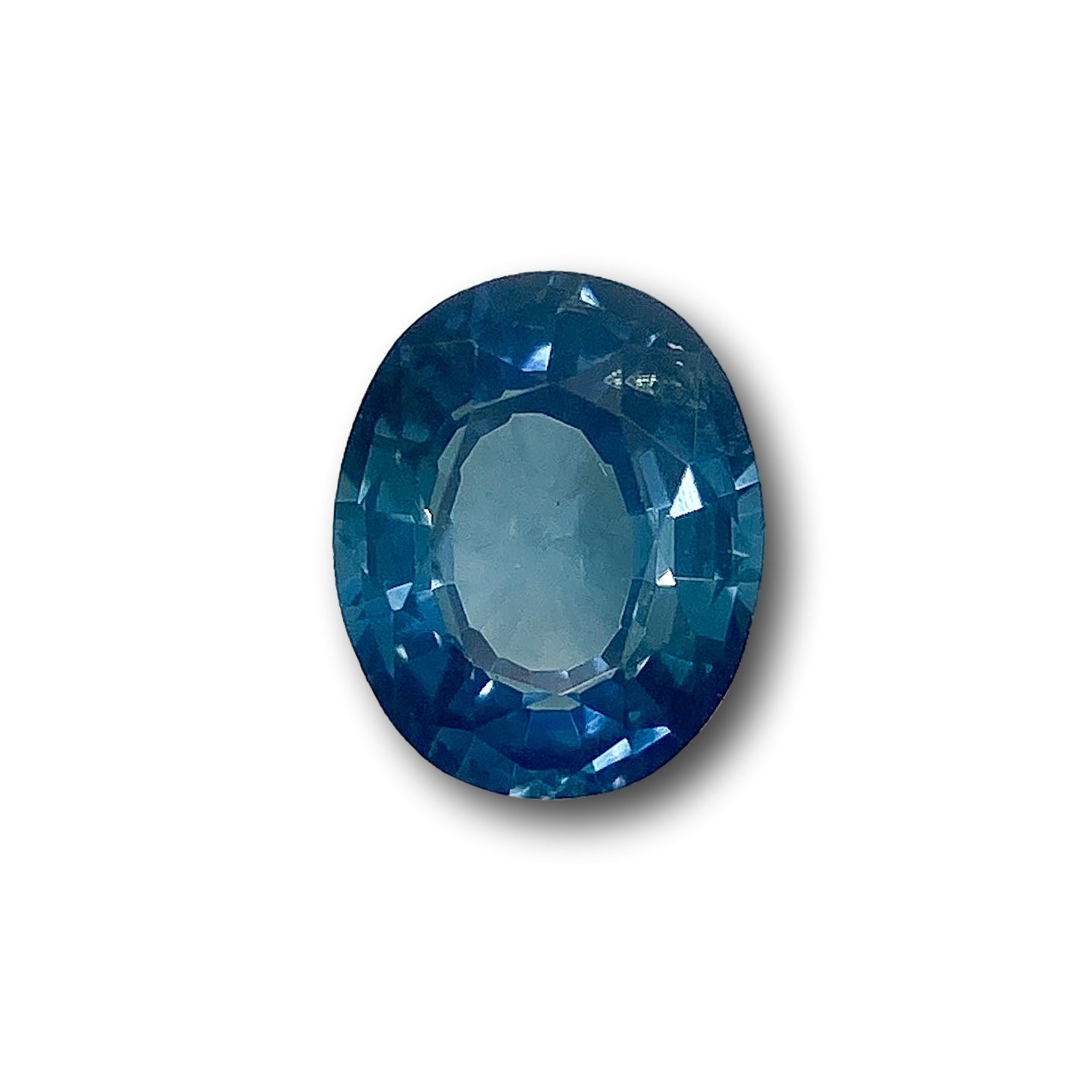 1.25ct | Brilliant Cut Oval Shape Blue Montana Sapphire