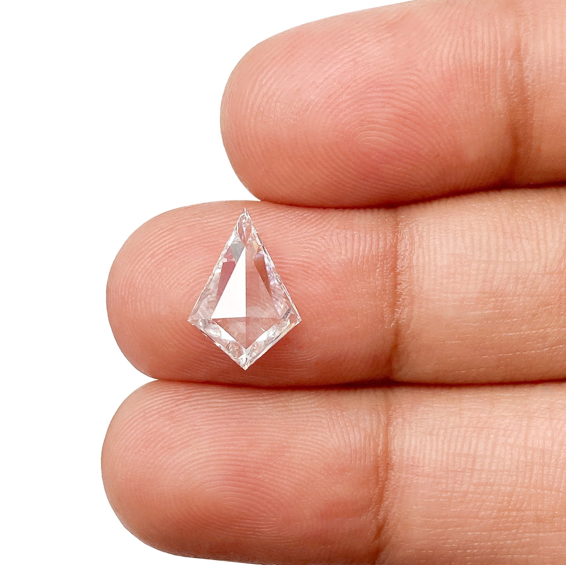 1.30ct | D/VVS2 Kite Shape Rose Cut Lab Diamond (IGI)