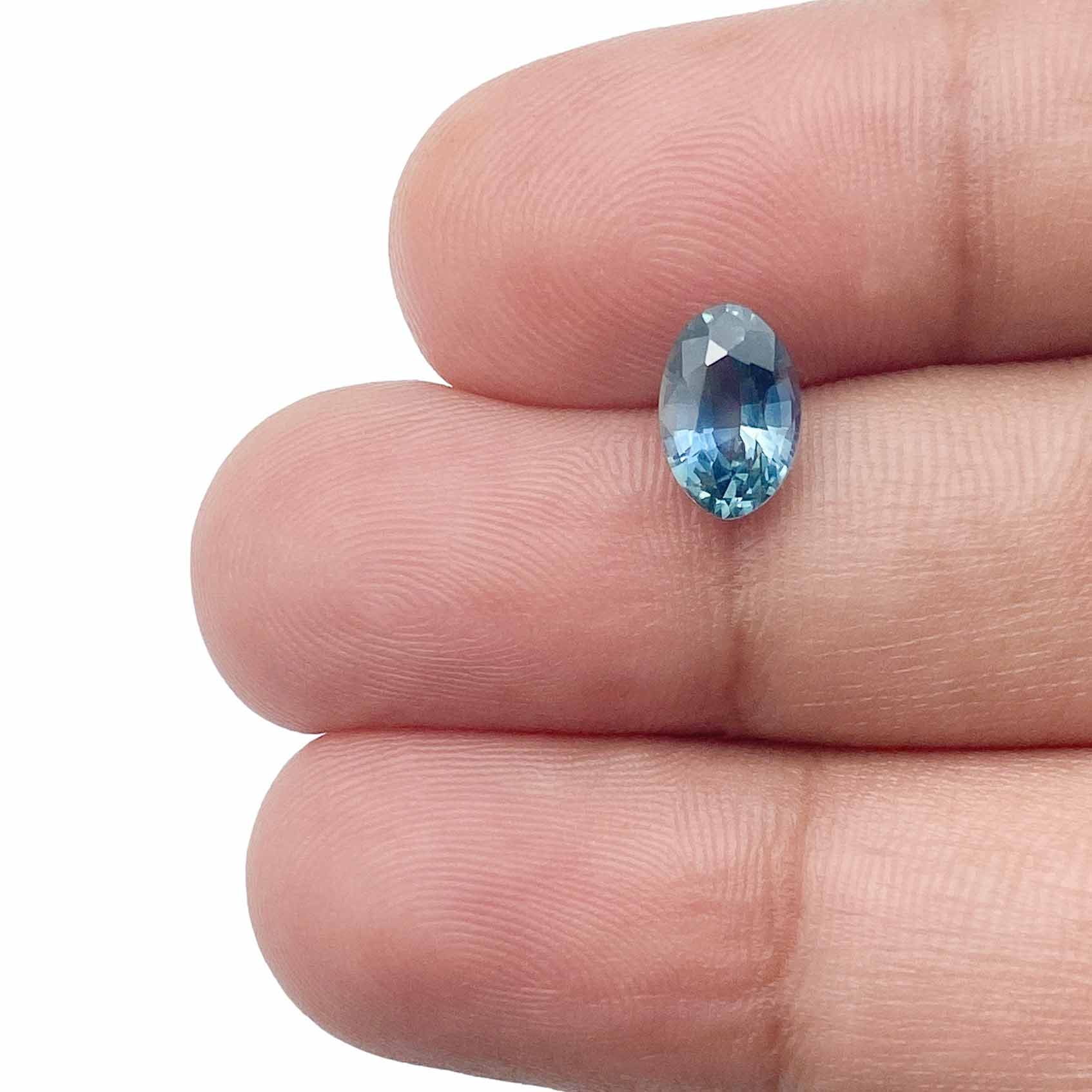 1.33ct | Brilliant Cut Moval Shape Blue Montana Sapphire