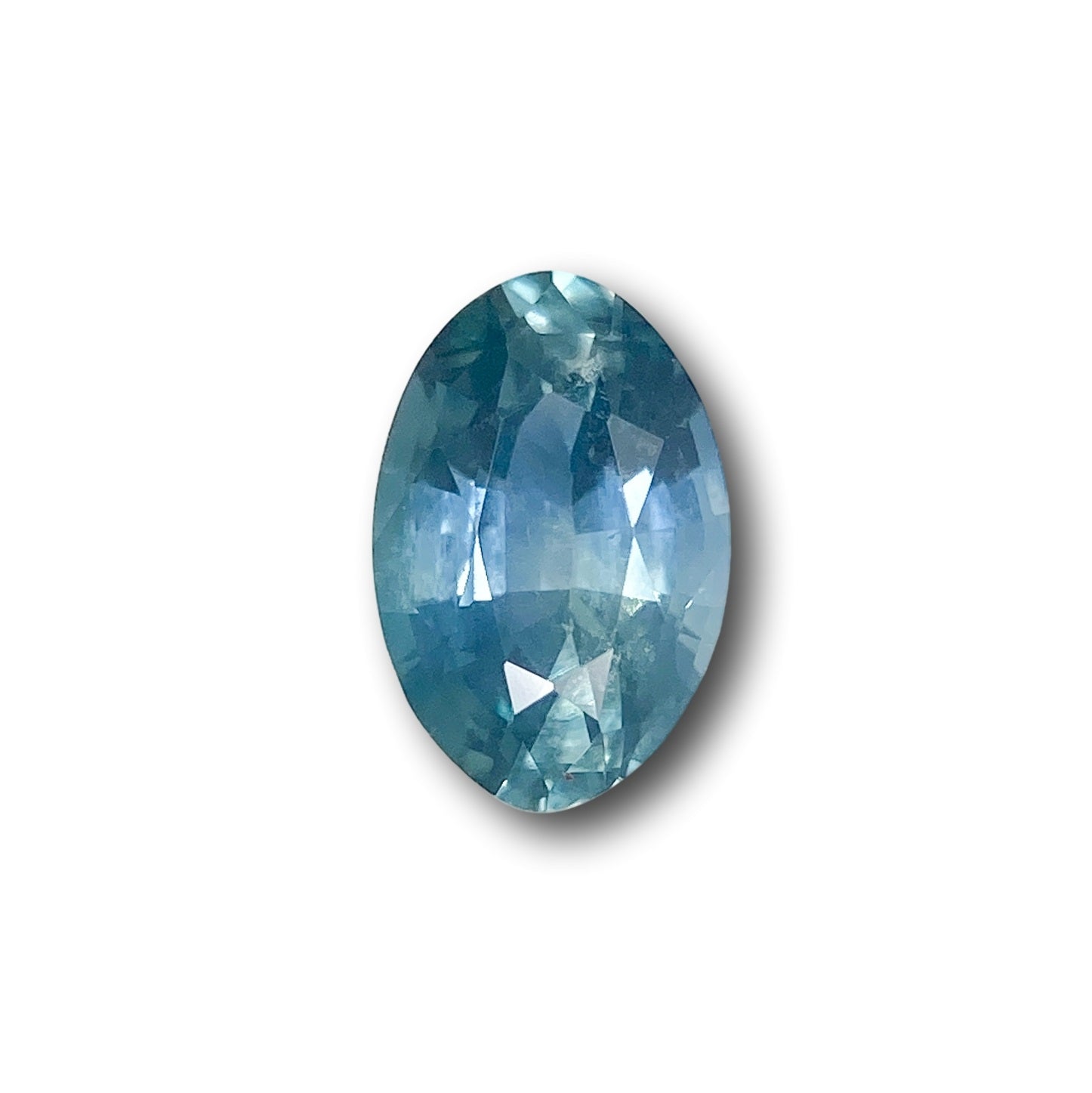 1.33ct | Brilliant Cut Moval Shape Blue Montana Sapphire