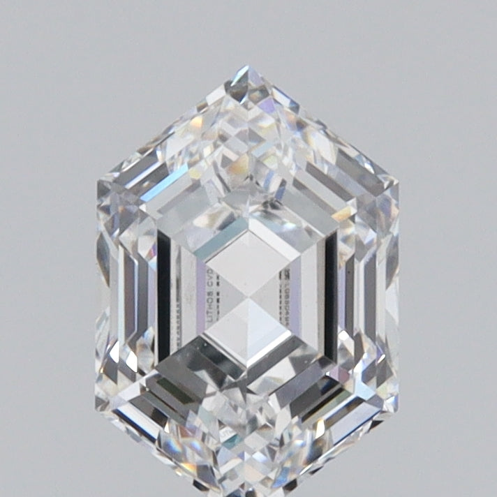 1.19ct | E/VS1 Hexagon Shape Step Cut Lab Diamond (IGI)