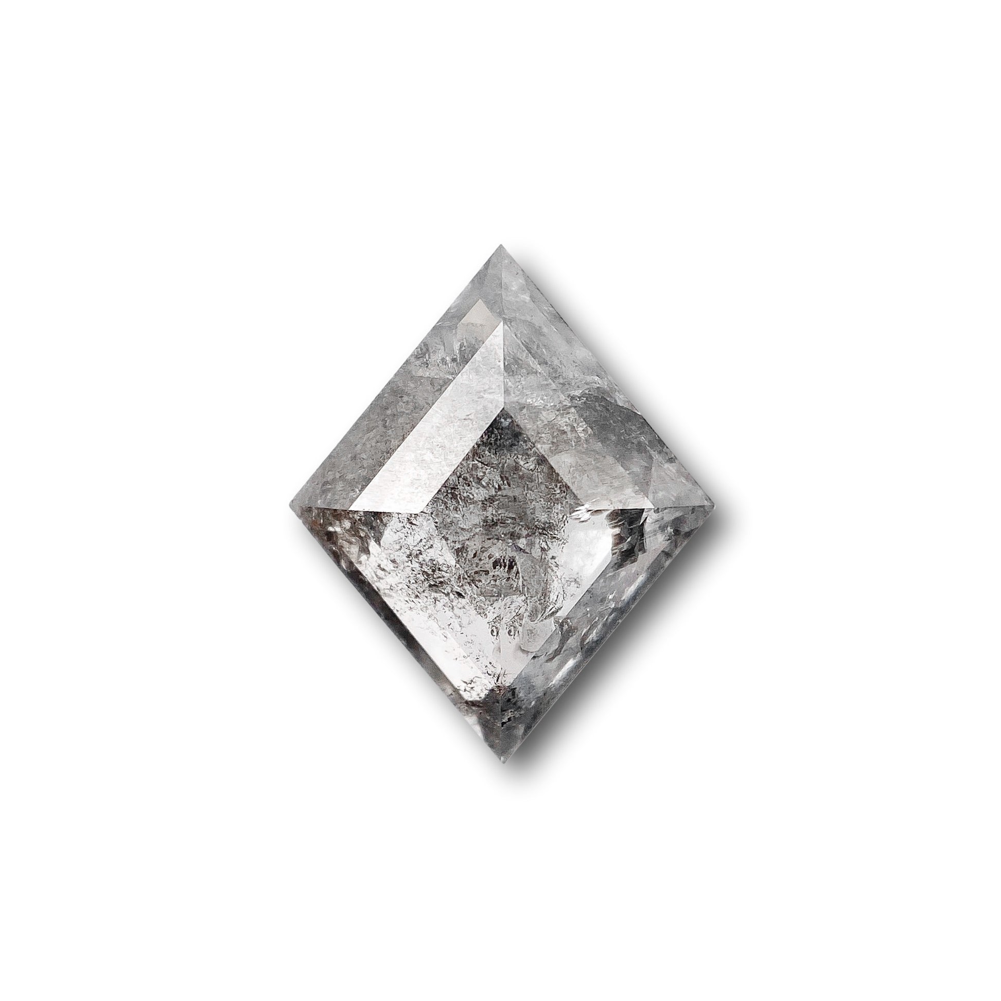 1.40ct | Salt & Pepper Lozenge Shape Step Cut Diamond