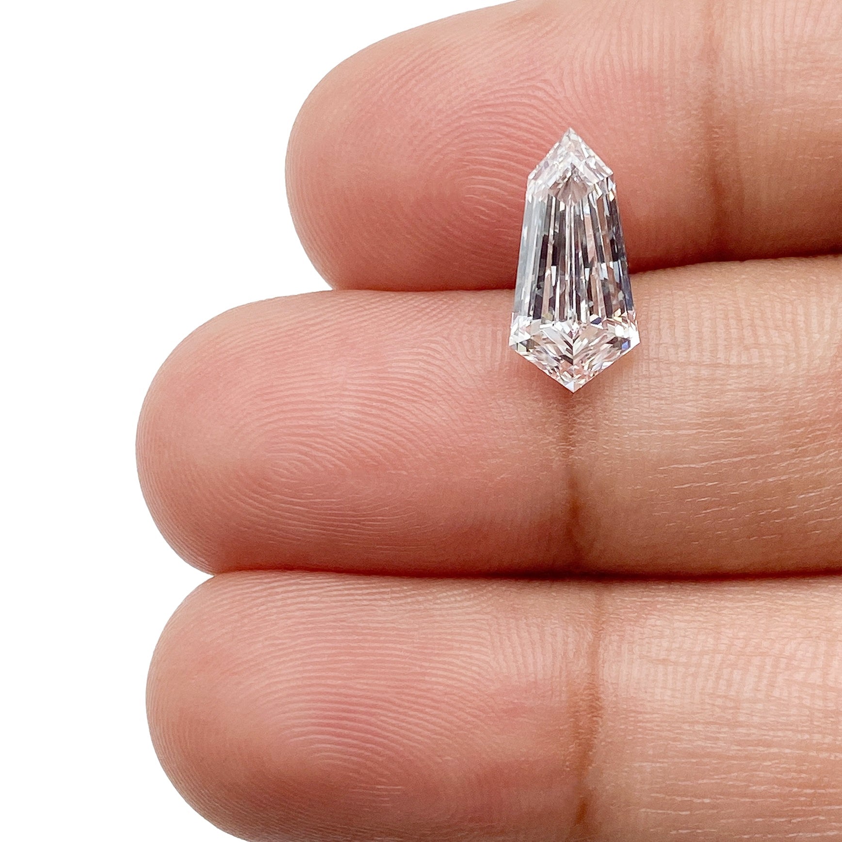 1.77ct | D/VVS2 Kite Shape Step Cut Lab Diamond (IGI)
