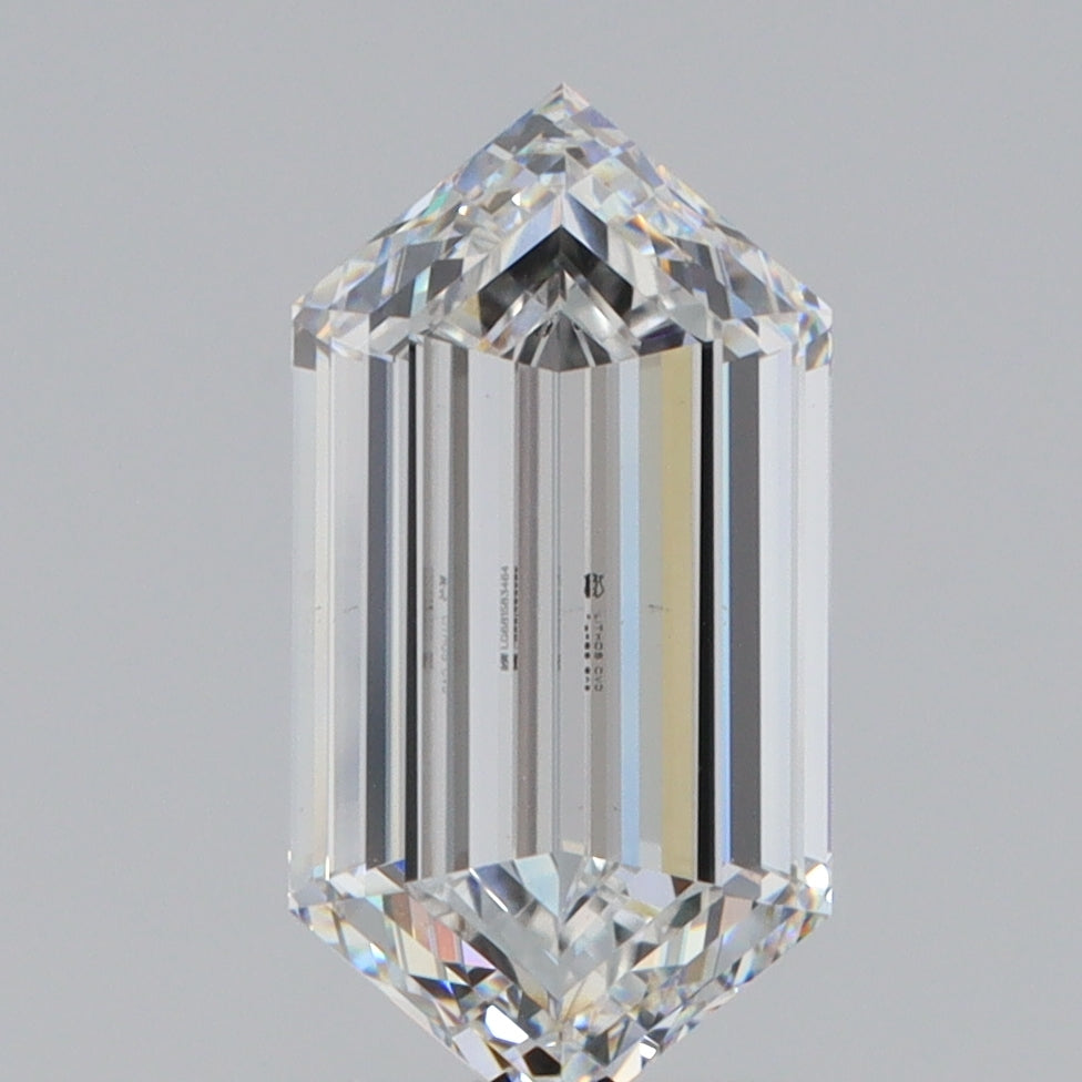 2.52ct | E/VS1 Hexagon Shape Step Cut Lab Diamond (IGI)