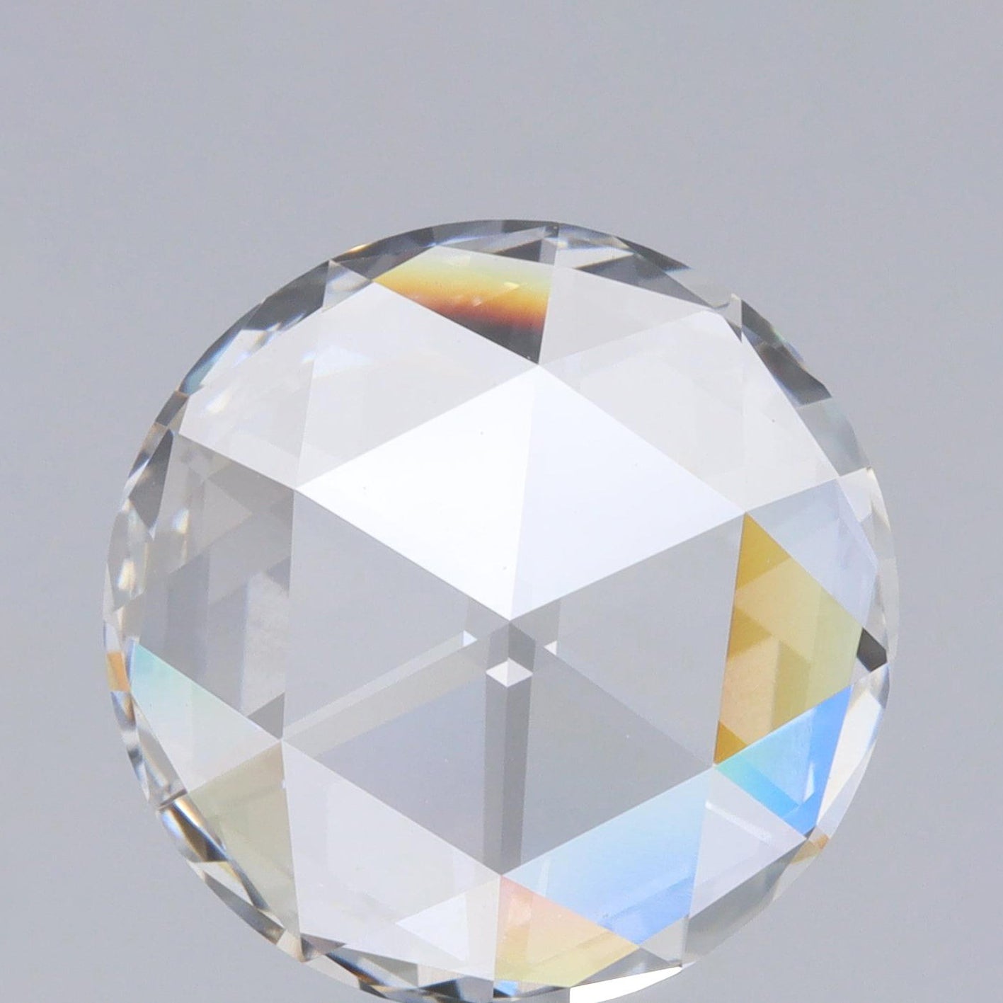 2.22ct | F/VS1 Round Shape Rose Cut Lab Diamond (IGI)