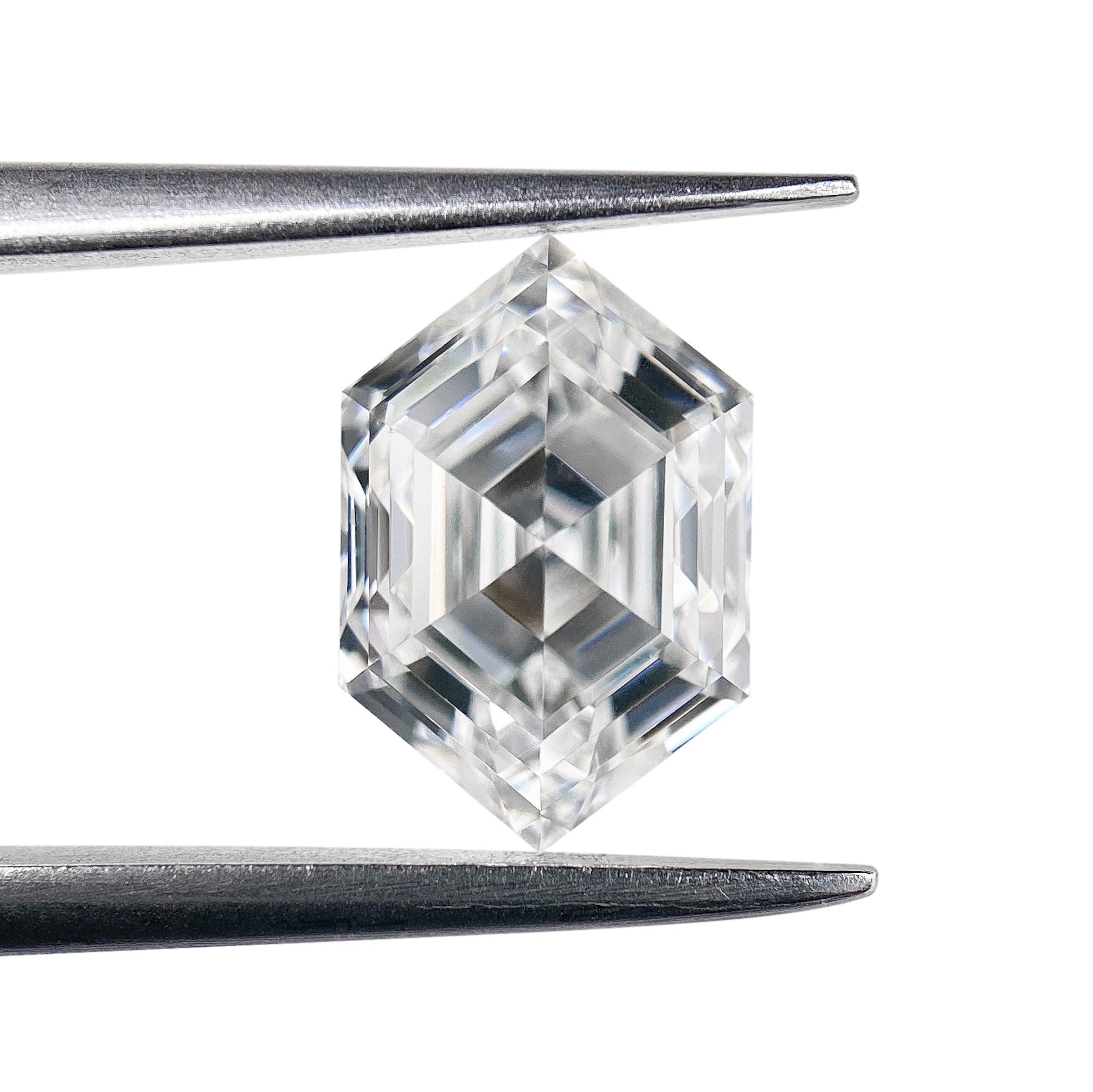 2.00ct | E/VVS2 Hexagon Shape Step Cut Lab Diamond (IGI)
