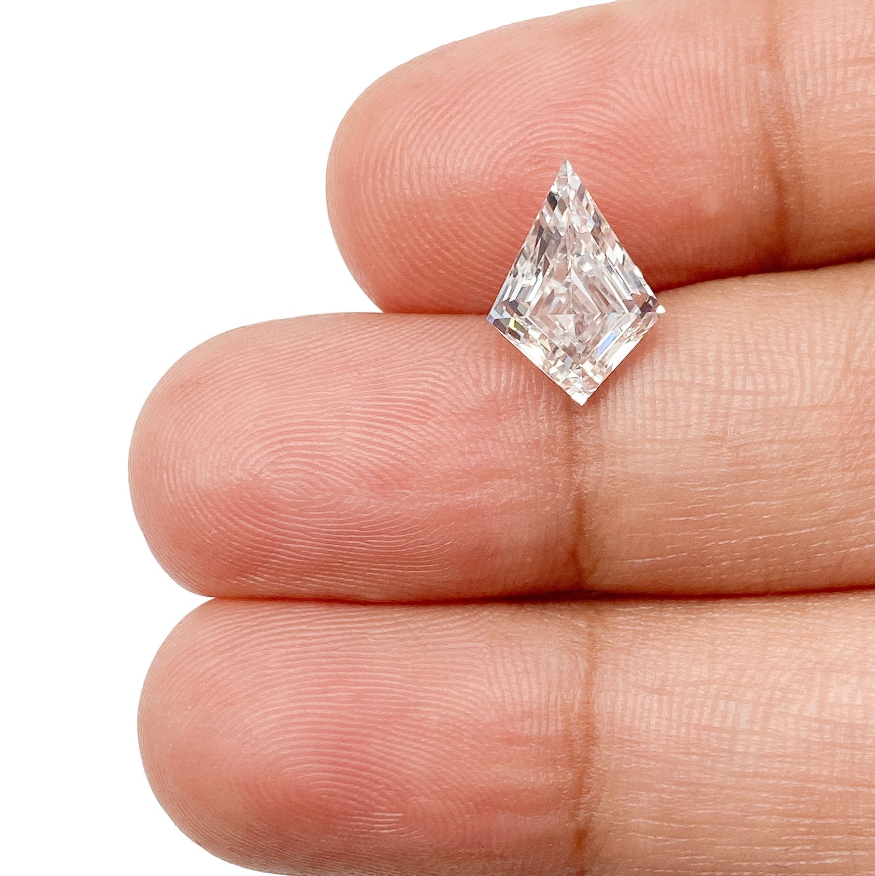 2.01ct | F/VS1 Kite Shape Step Cut Lab Diamond (IGI)