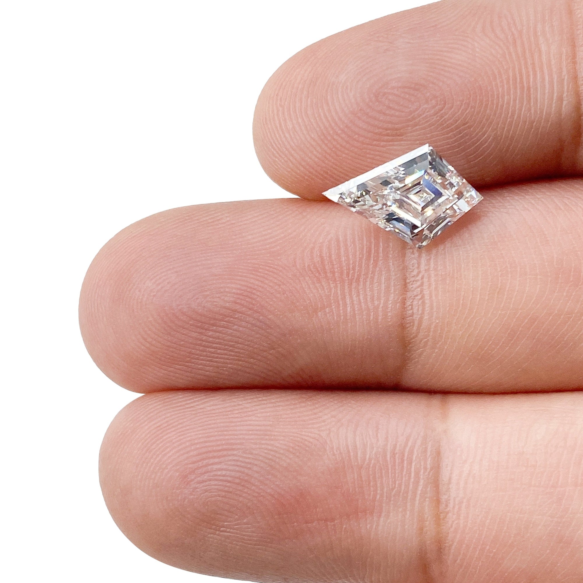 2.09ct | F/VS1 Kite Shape Step Cut Lab Diamond (IGI)