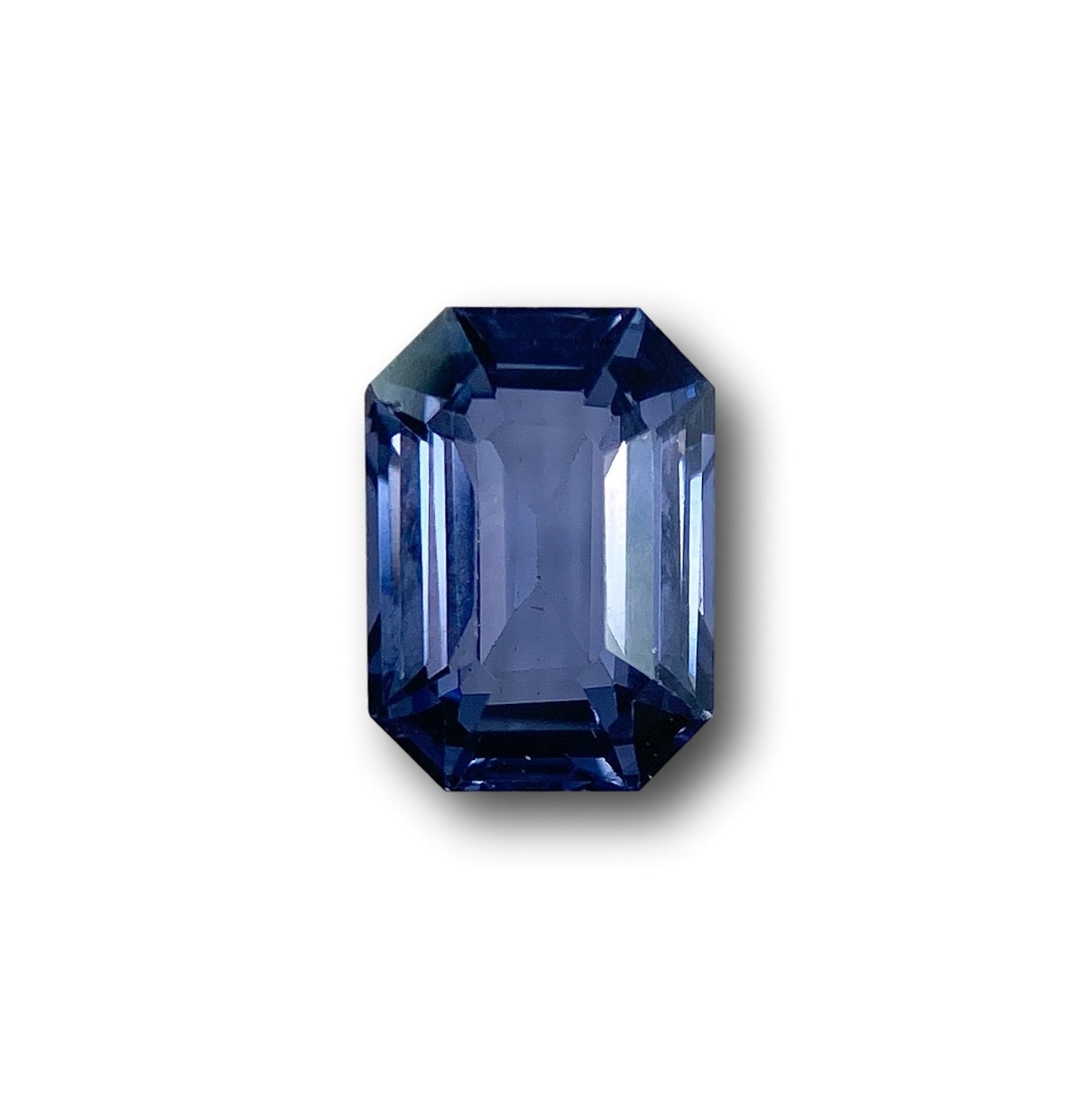 2.13ct | Emerald Shape Step Cut Blue Spinel