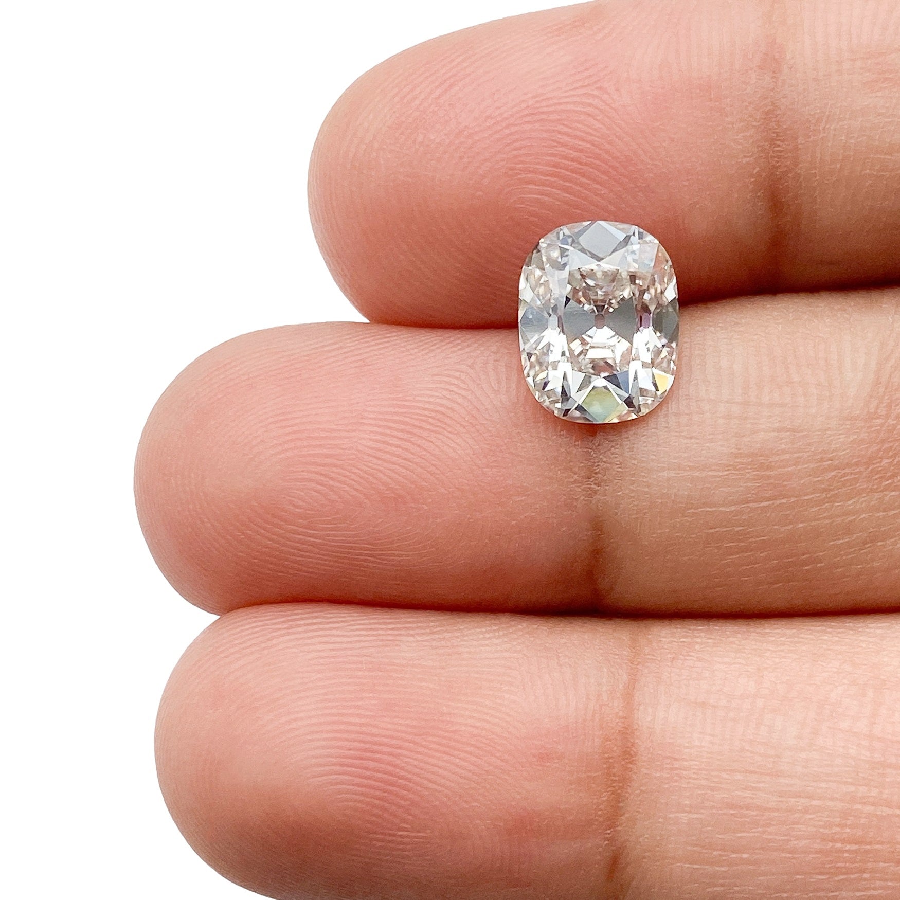 LITHOS Diamond Lab Diamond 2.24ct | G/VS1 Cushion Shape Old Mine Cut Lab Diamond (IGI)