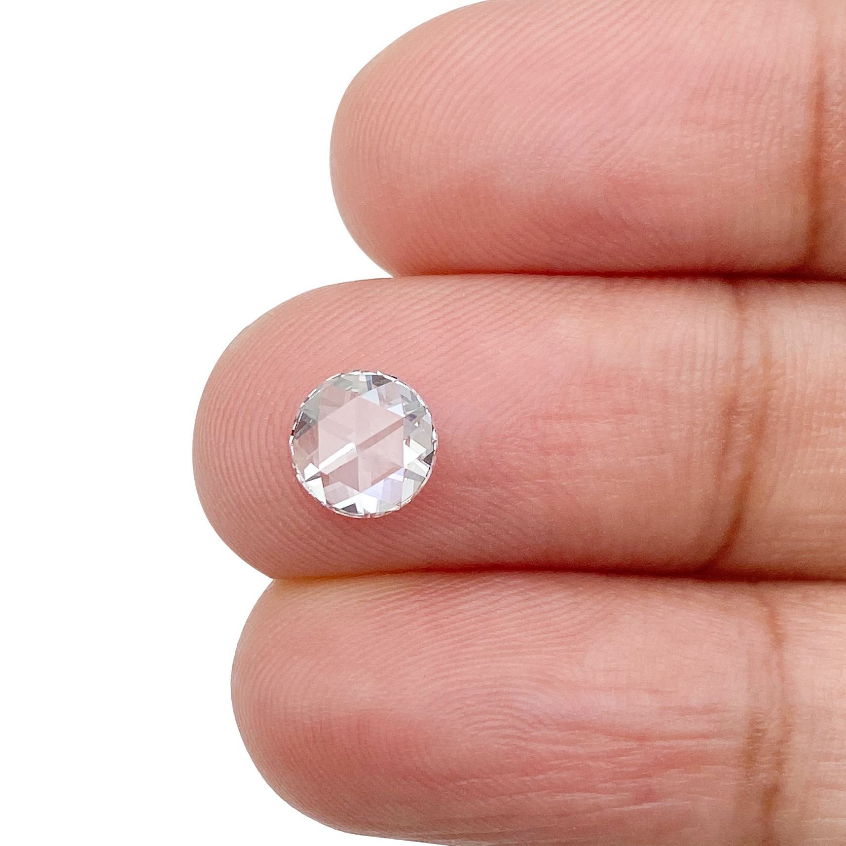 LITHOS Diamond Lab Diamond 0.56ct | E/VS1 Round Shape Rose Cut Lab Diamond (IGI)