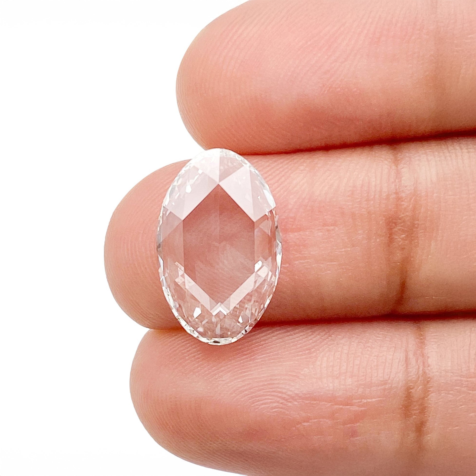 2.70ct | D/VS1 Oval Shape Rose Cut Lab Diamond (IGI)