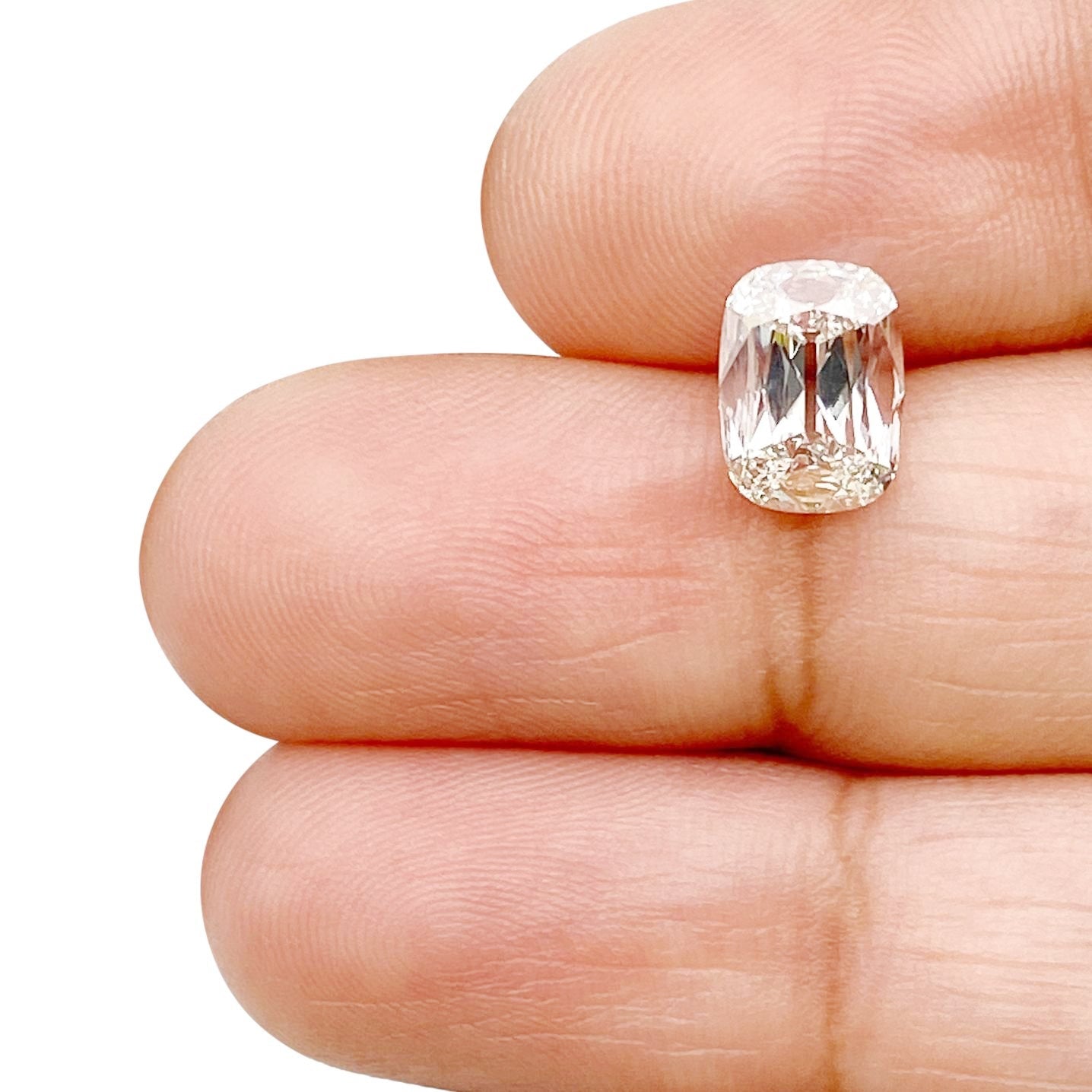 1.26ct | F/VS1 Cushion Shape Old Mine Cut Lab Diamond (IGI)