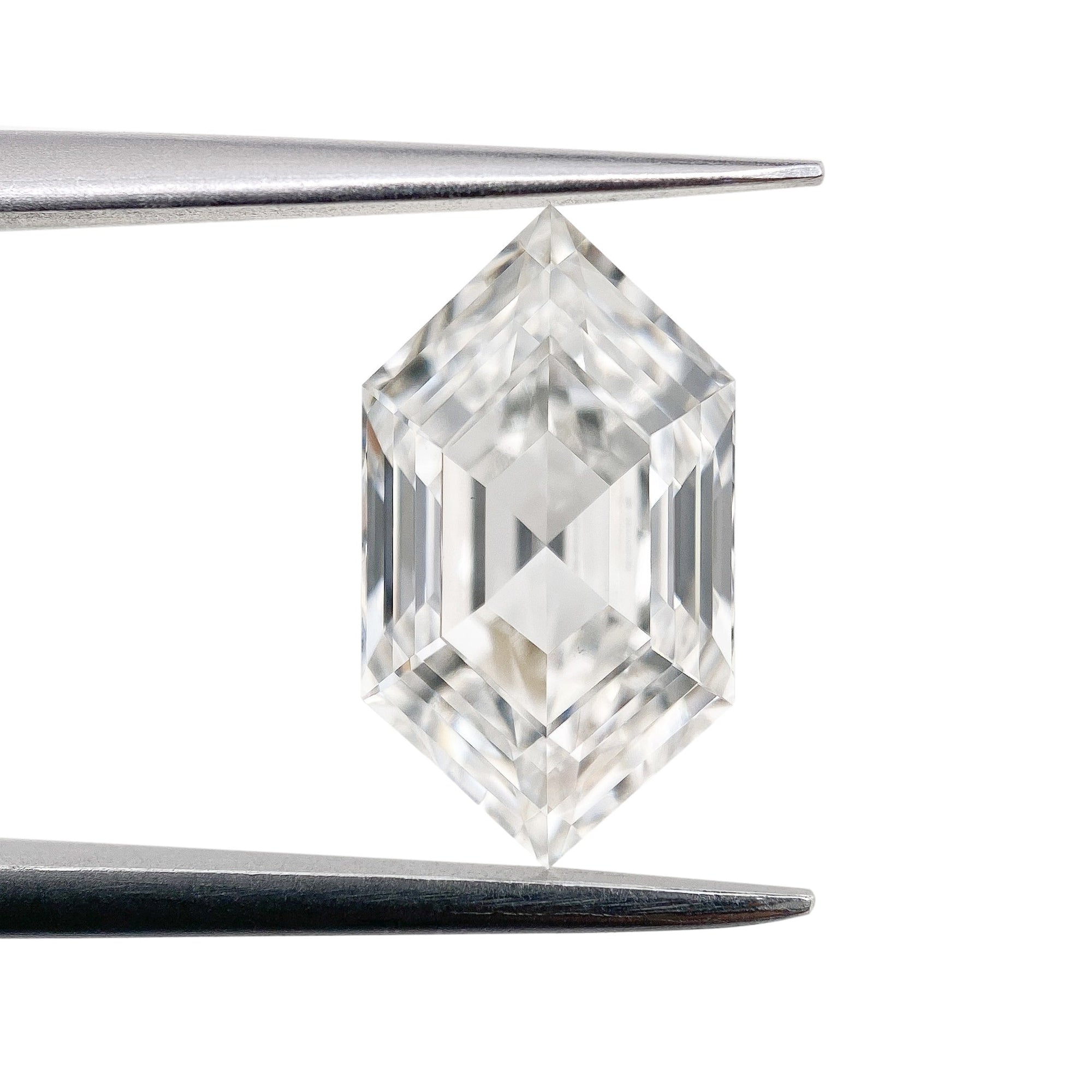 3.05ct | F/VS1 Hexagon Shape Step Cut Lab Diamond (IGI)