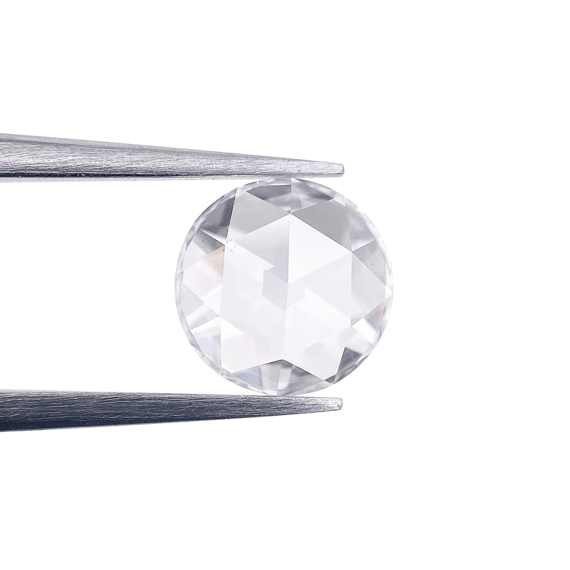 LITHOS Diamond Lab Diamond 0.56ct | E/VS1 Round Shape Rose Cut Lab Diamond (IGI)