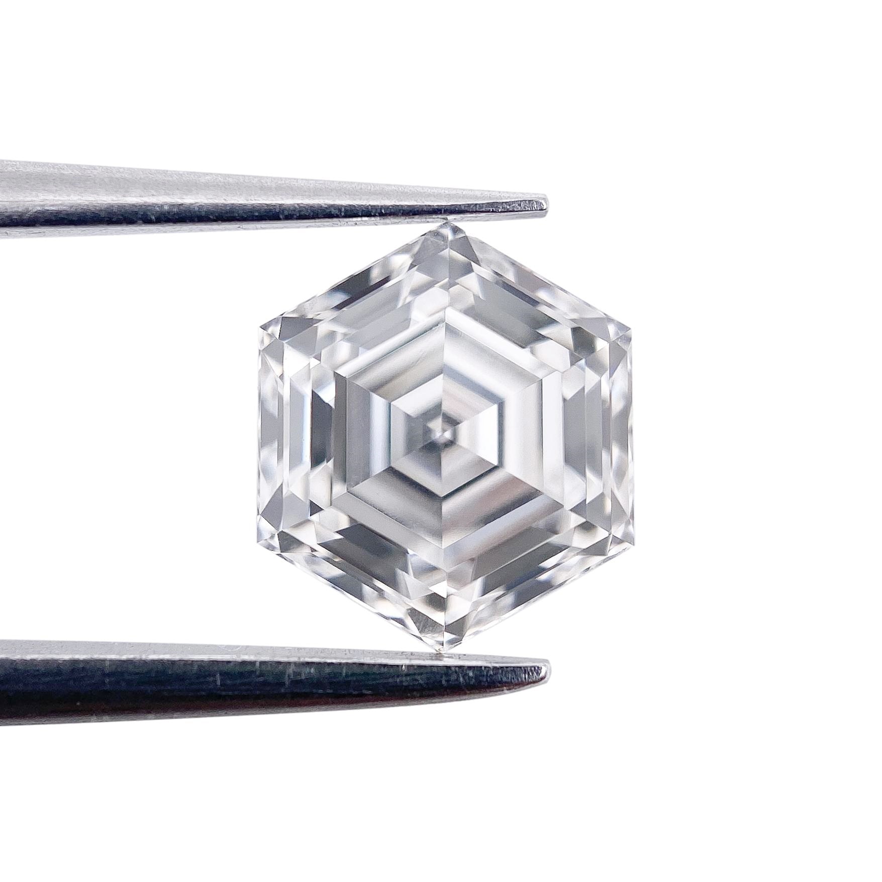 LITHOS Diamond Lab Diamond 1.71ct | E/VS1 Hexagon Shape Step Cut Lab Diamond (IGI)