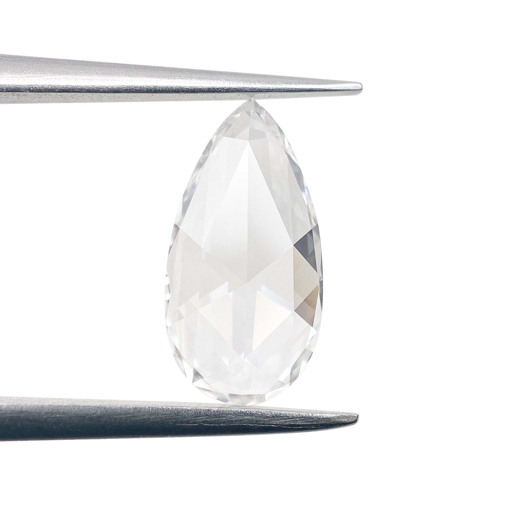 1.04ct | E/VS1 Pear Shape Rose Cut Lab Diamond (IGI)