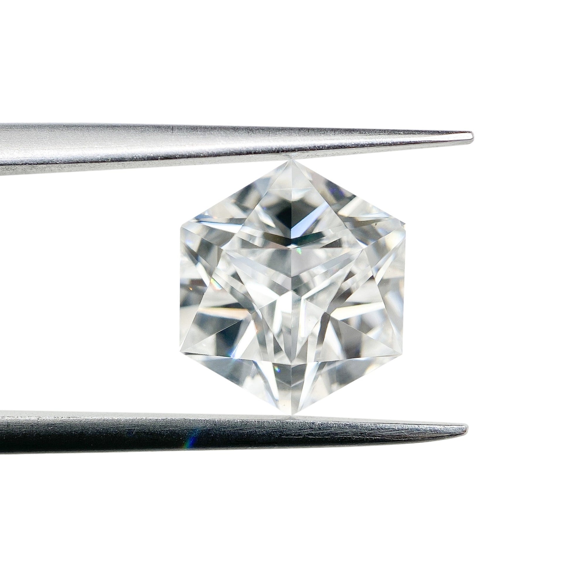 3.04ct | E/VS1 Hexagon Shape Brilliant Cut Lab Diamond (IGI)