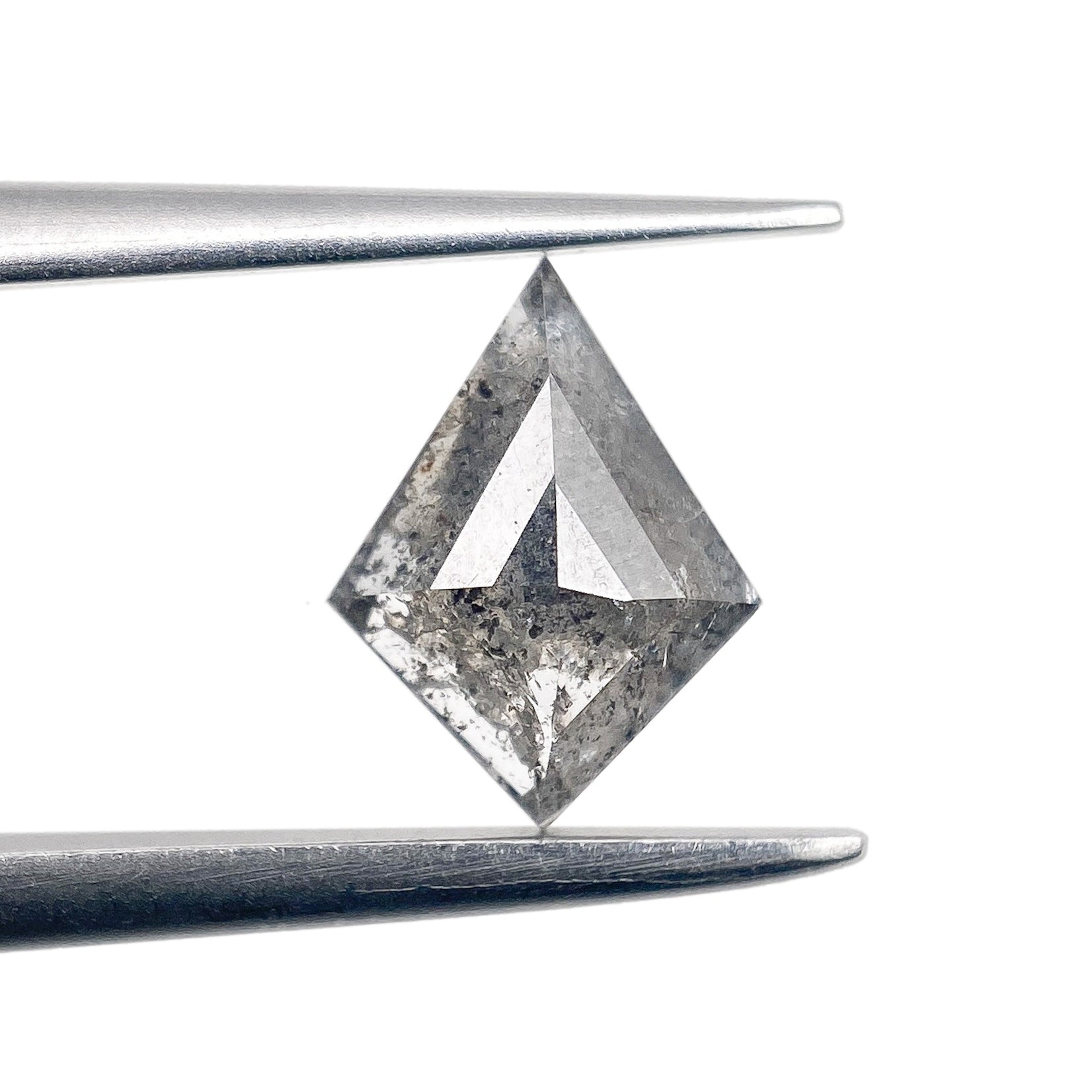 0.68ct | Salt & Pepper Kite Shape Step Cut Diamond
