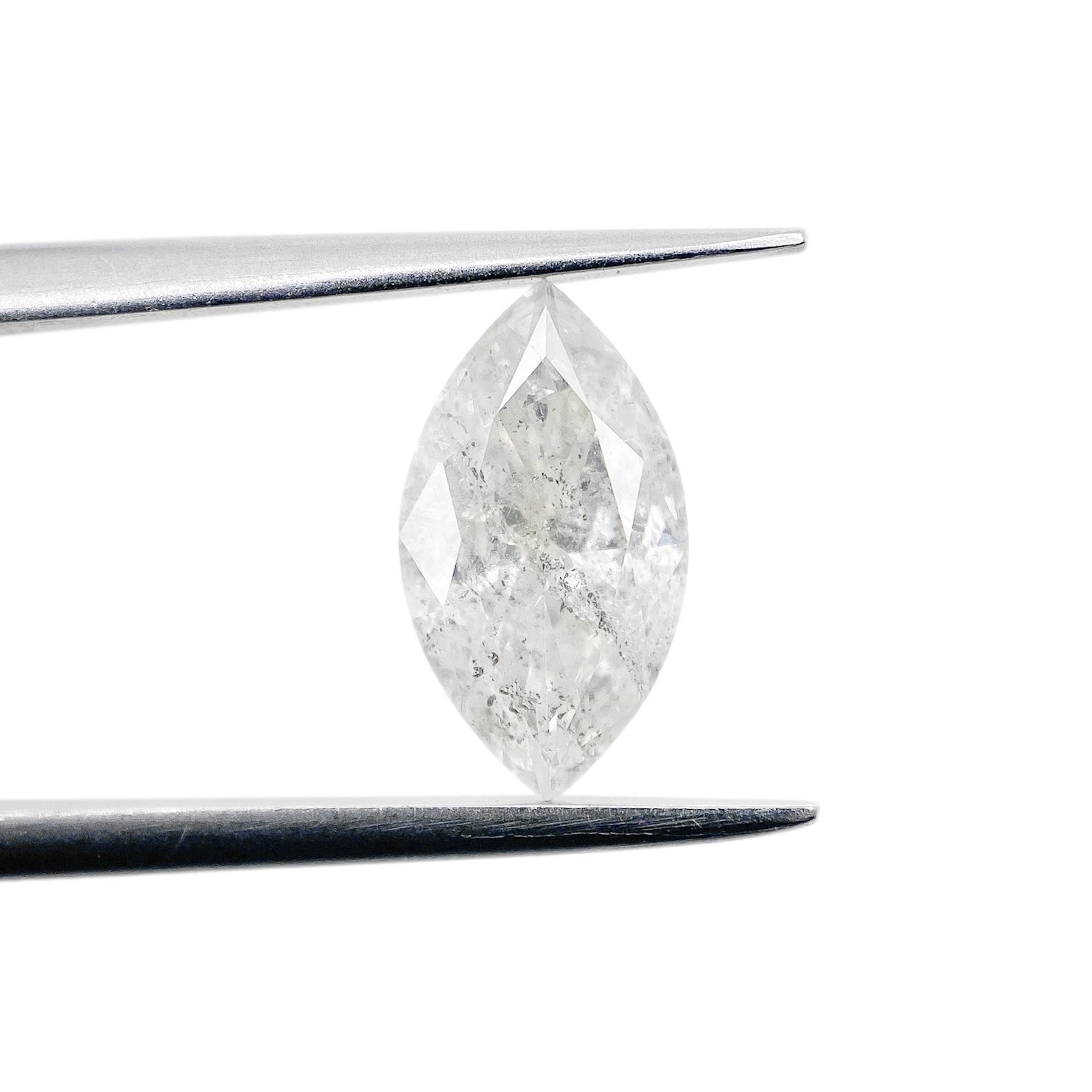 1.06ct | Salt & Pepper Marquise Shape Brilliant Cut Diamond