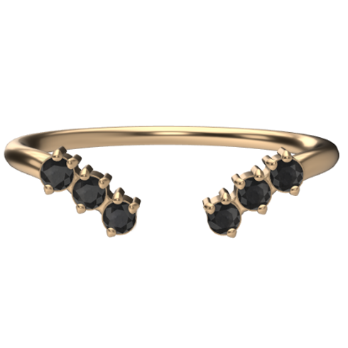 Alexis Russell Custom Ring | Setting Setting:  6 Stone