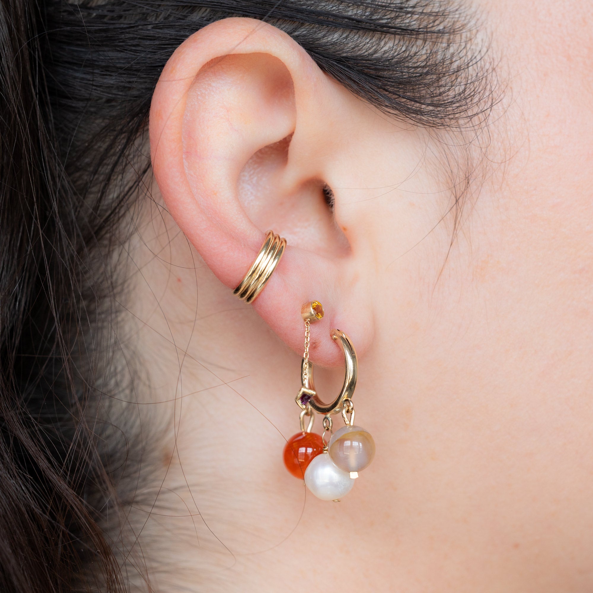 buy:the-stratum-ear-cuff-yellow-rose-or-sterling-silver,the-candy-gemstone-earrings-10k-yellow-gold,vibrant-gemstone-gumball-hoop-earrings-yellow-gold